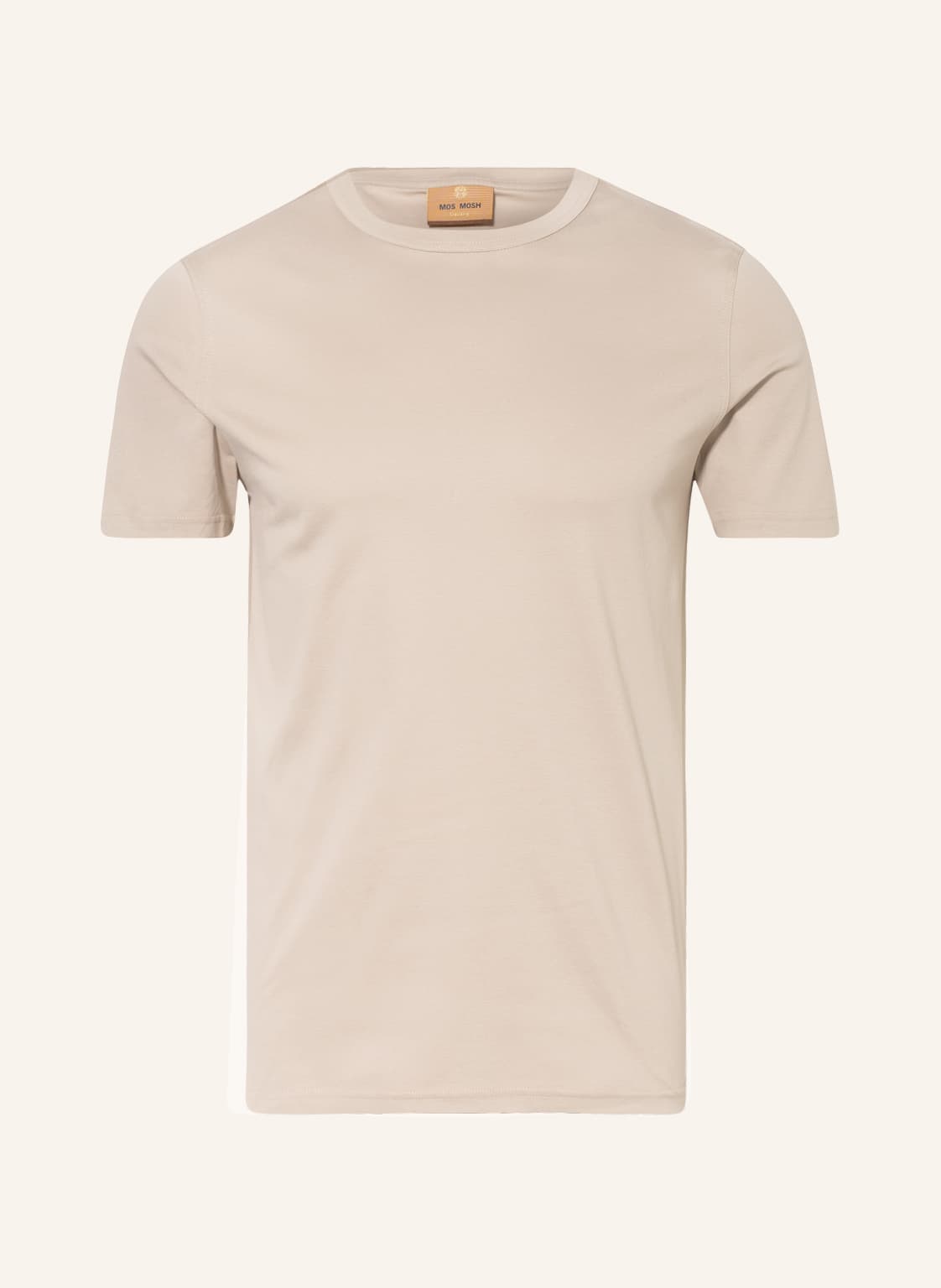 Image of Mos Mosh Gallery T-Shirt Perry Crunch beige