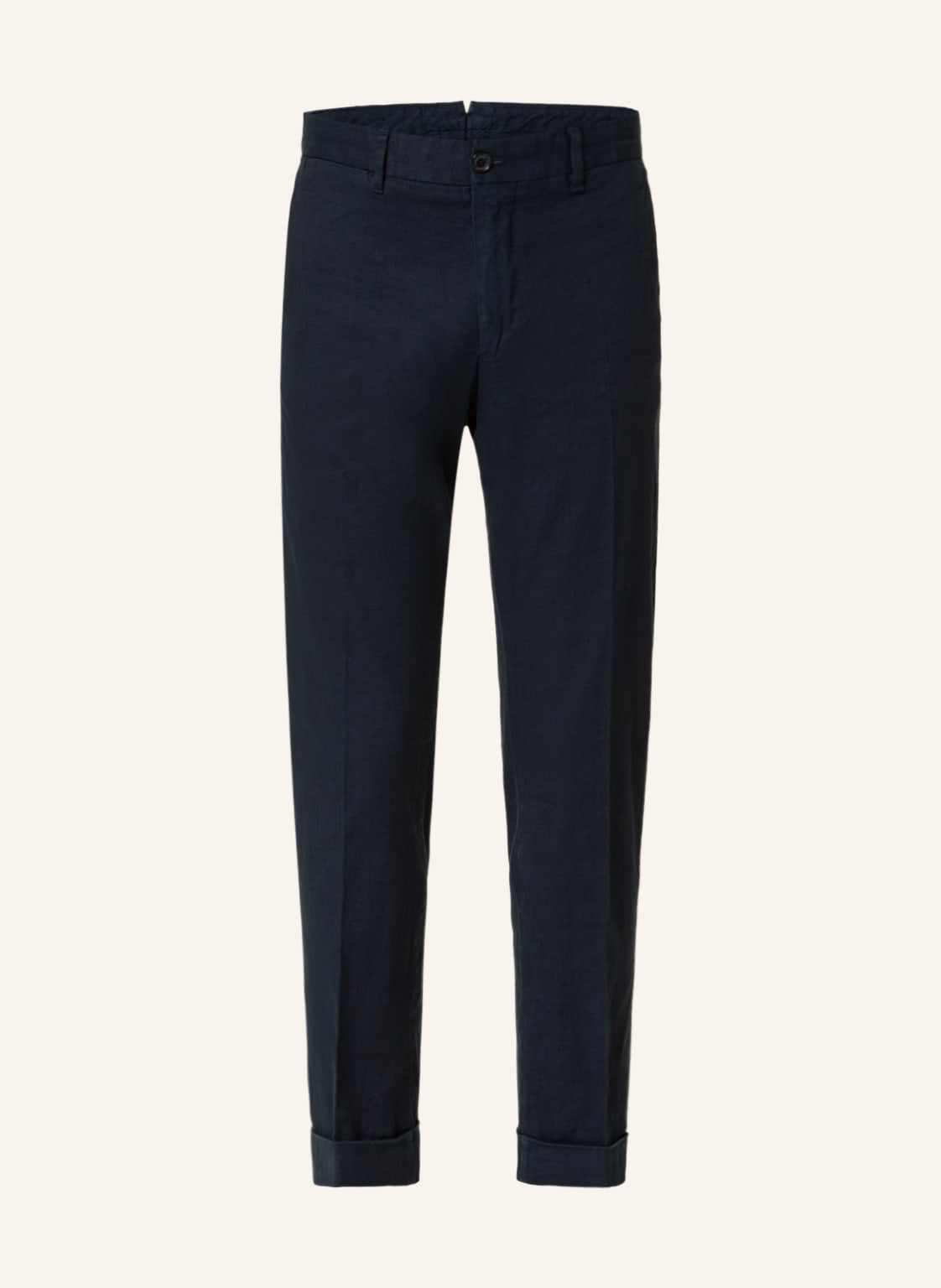 Image of J.Lindeberg Chino Slim Fit Mit Leinen blau