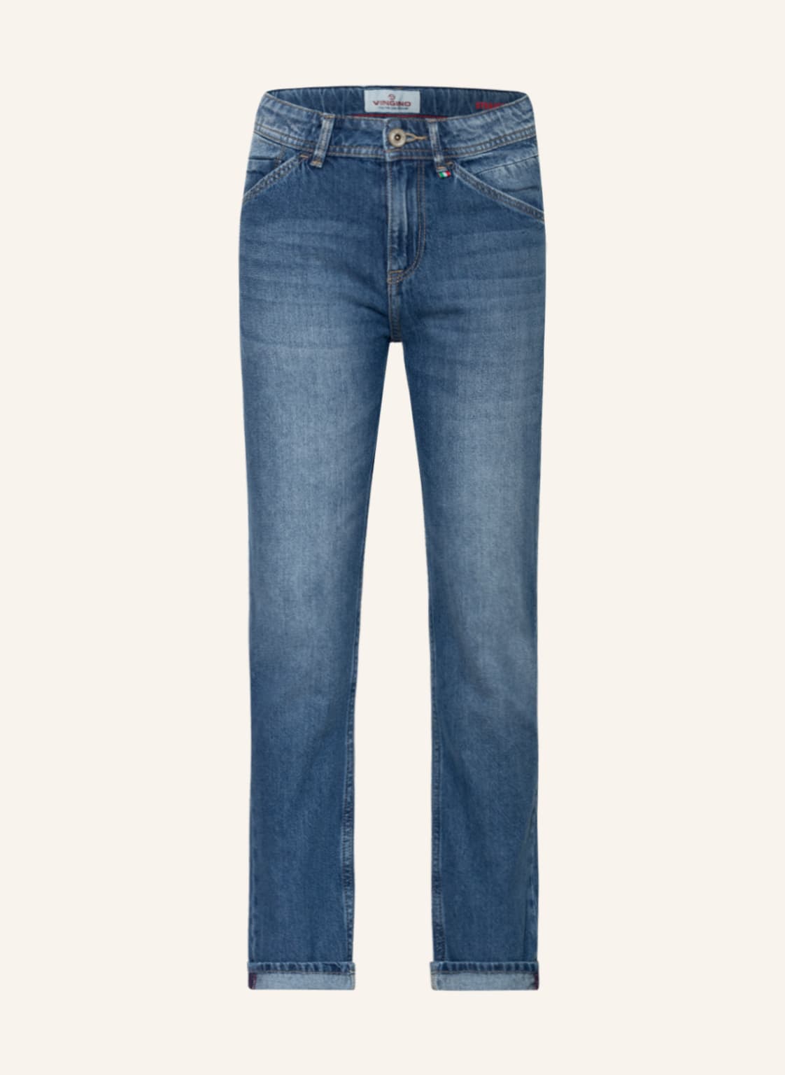 Image of Vingino Jeans Peppe Straight Fit blau