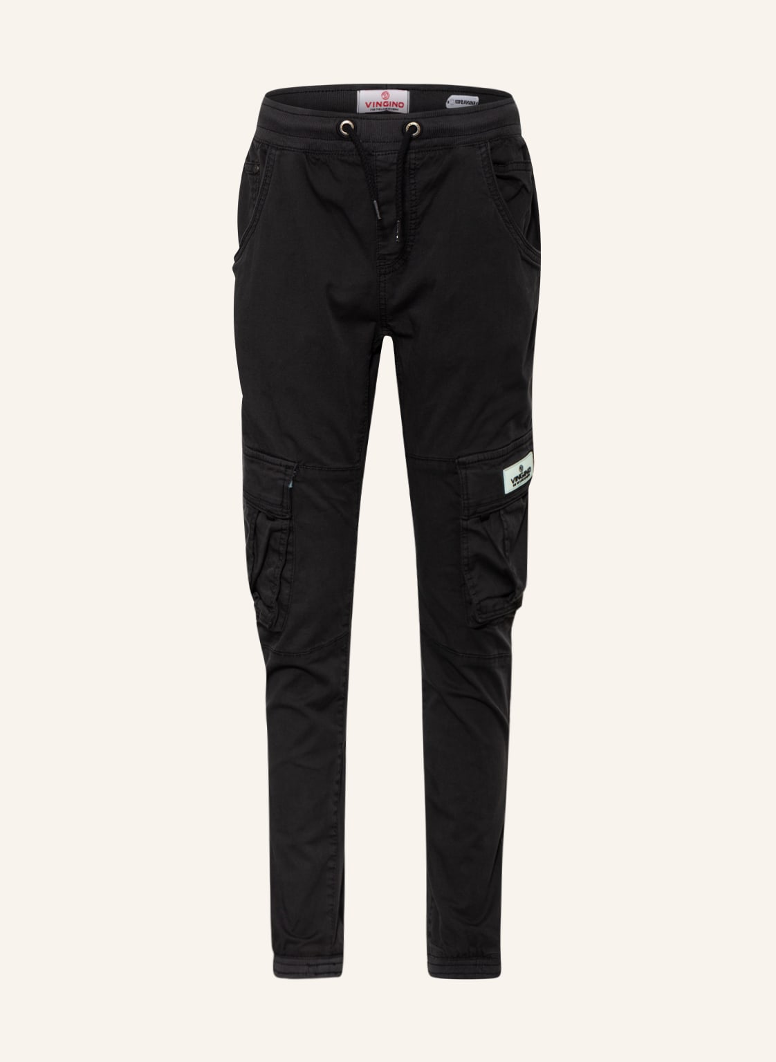 Image of Vingino Cargohose Colivier schwarz