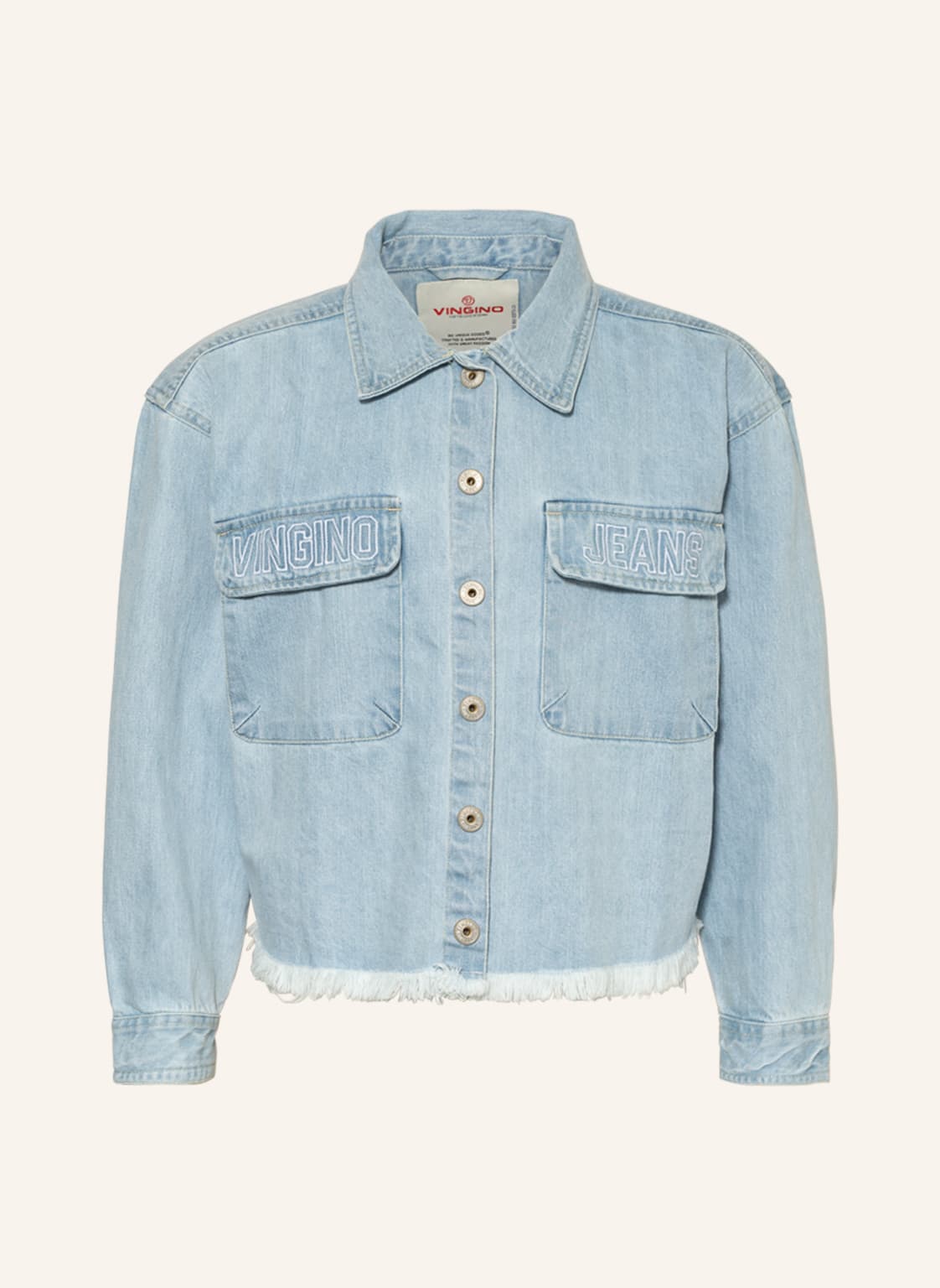 Image of Vingino Jeansjacke Tanja weiss