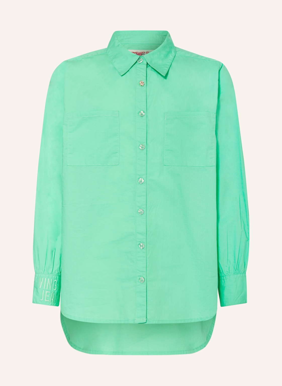 Image of Vingino Hemdbluse Lorane gruen