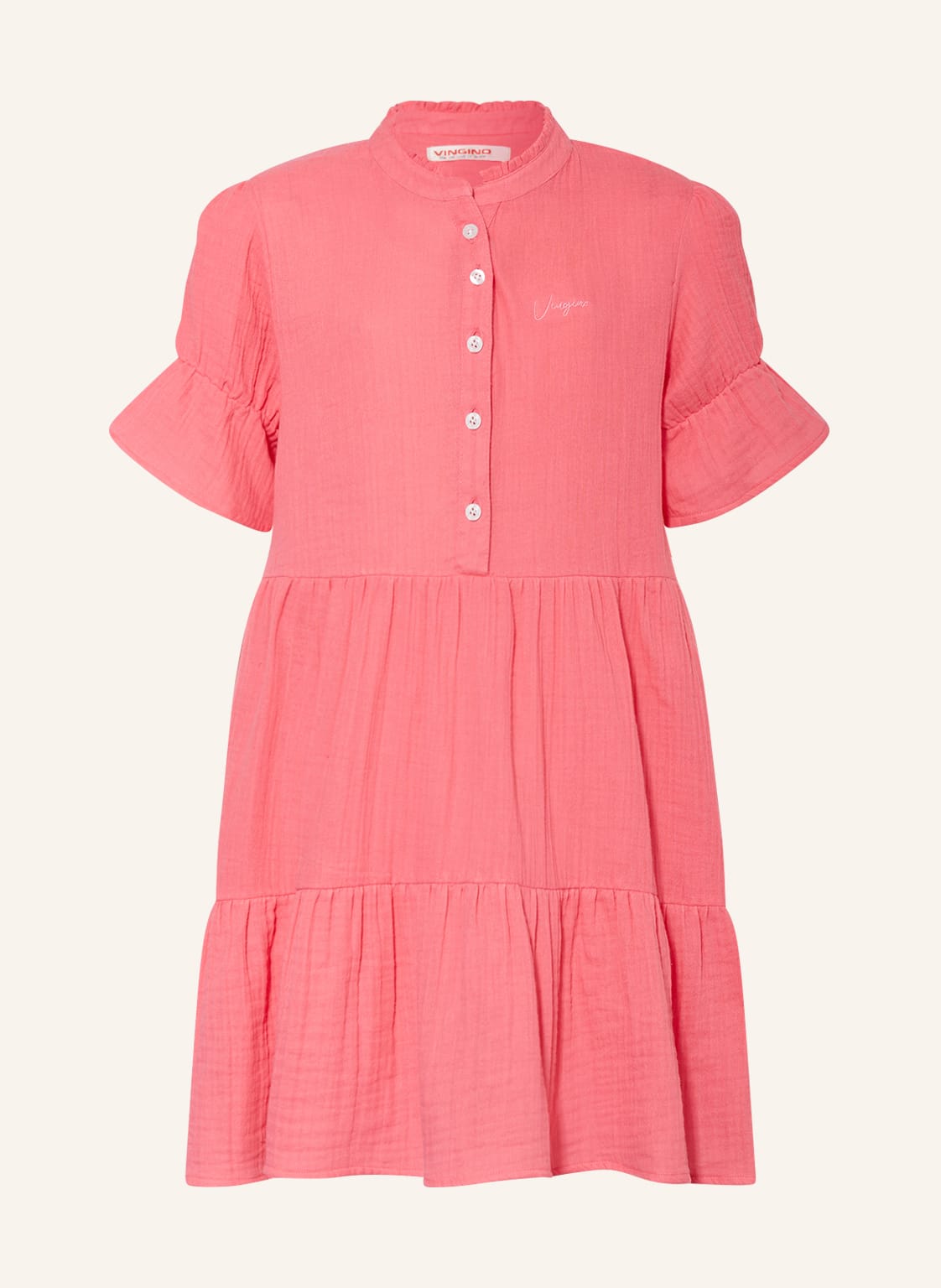 Image of Vingino Musselinkleid Pemma pink