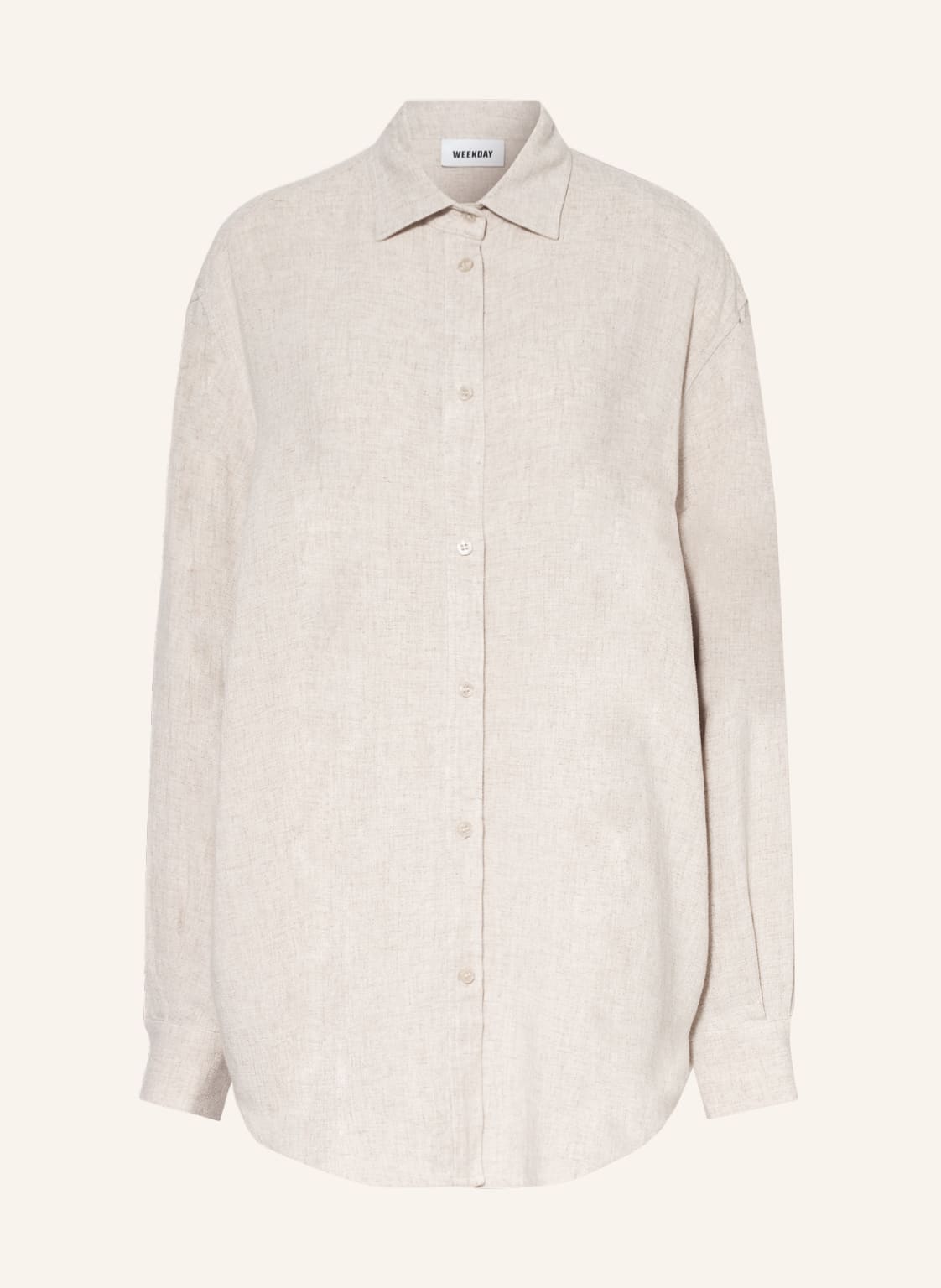 Image of Weekday Hemdbluse weiss