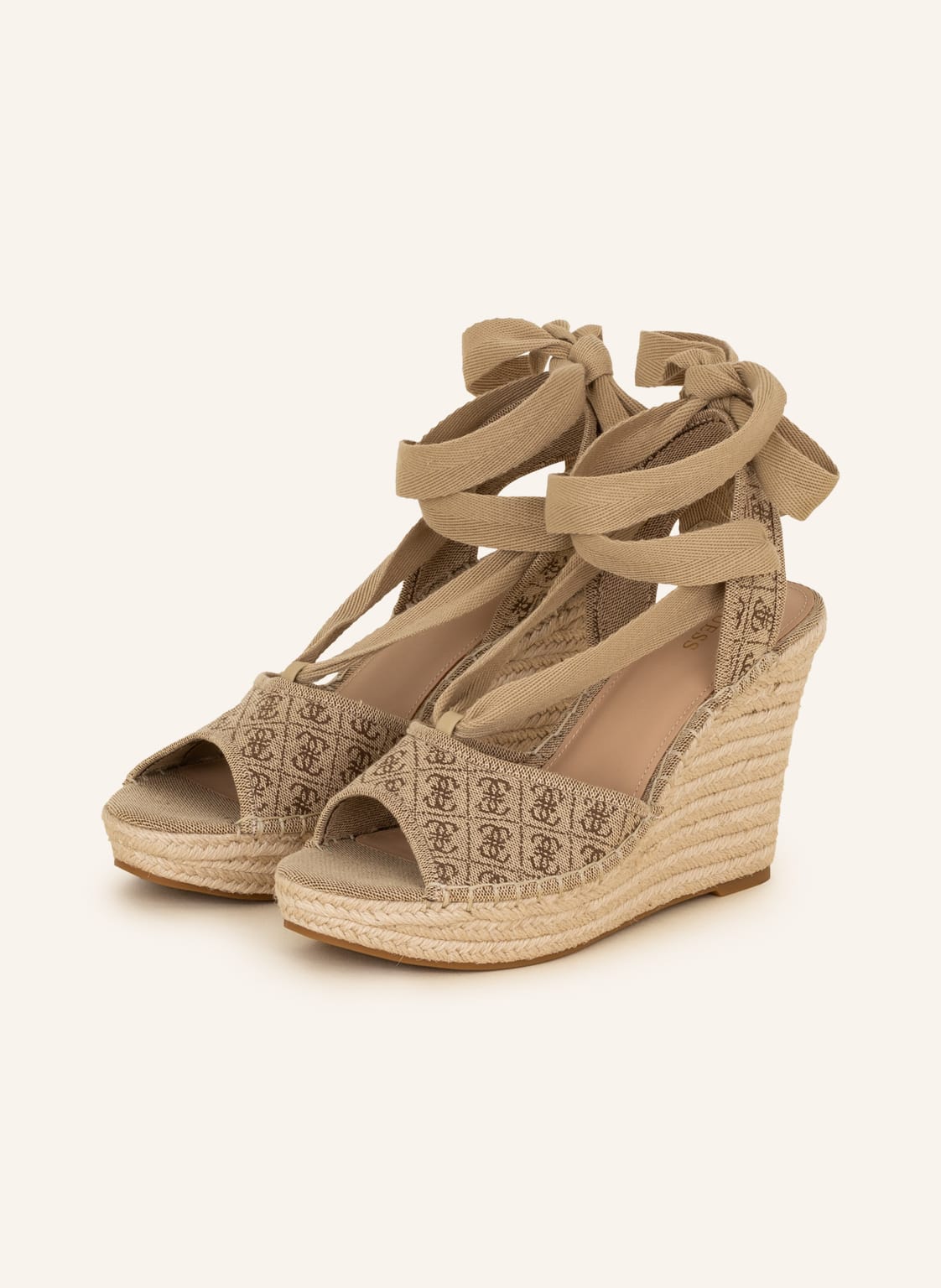 Image of Guess Wedges Halona beige