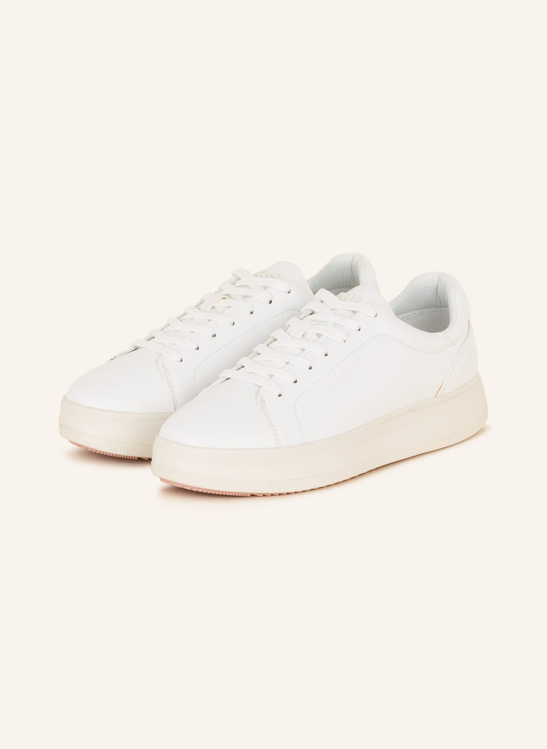 Image of Blauer Sneaker Blum weiss