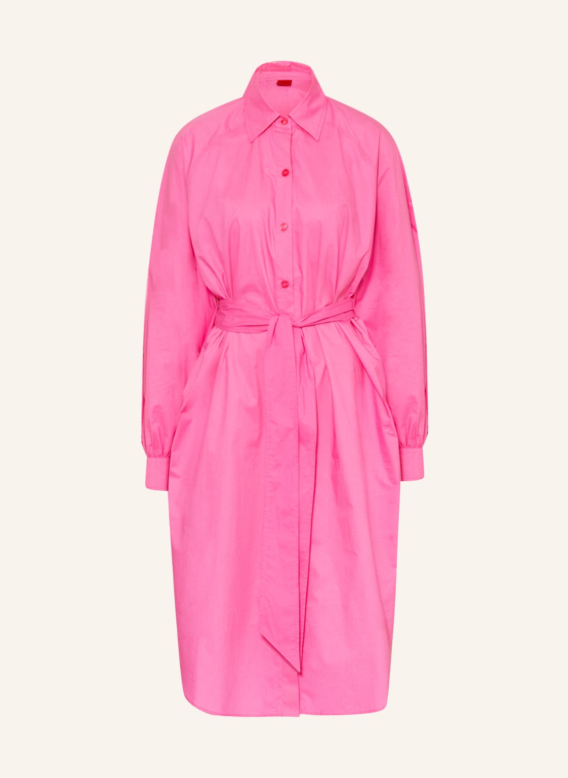 Image of Hugo Hemdblusenkleid Kameran pink