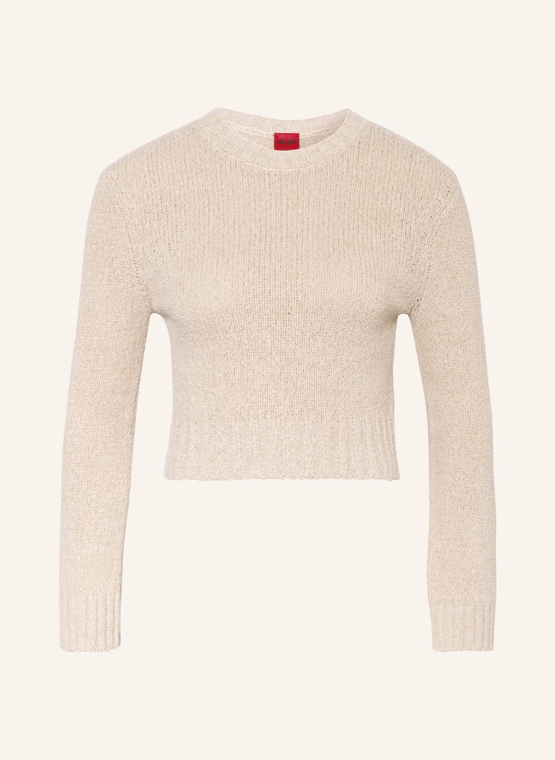 Image of Hugo Pullover Solarina beige