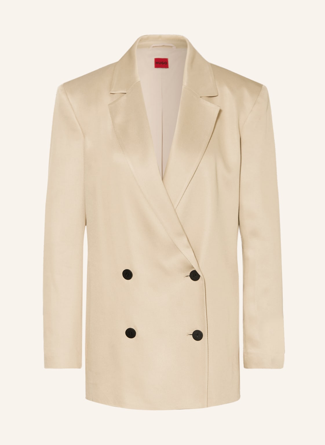 Image of Hugo Oversized-Blazer Aboma beige