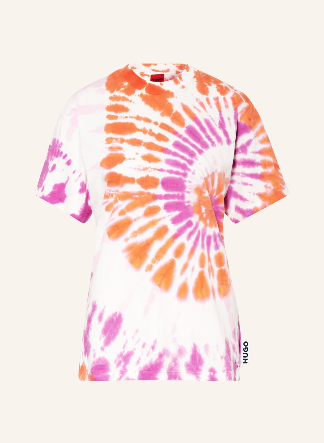 Image of Hugo T-Shirt Vintage Tee pink