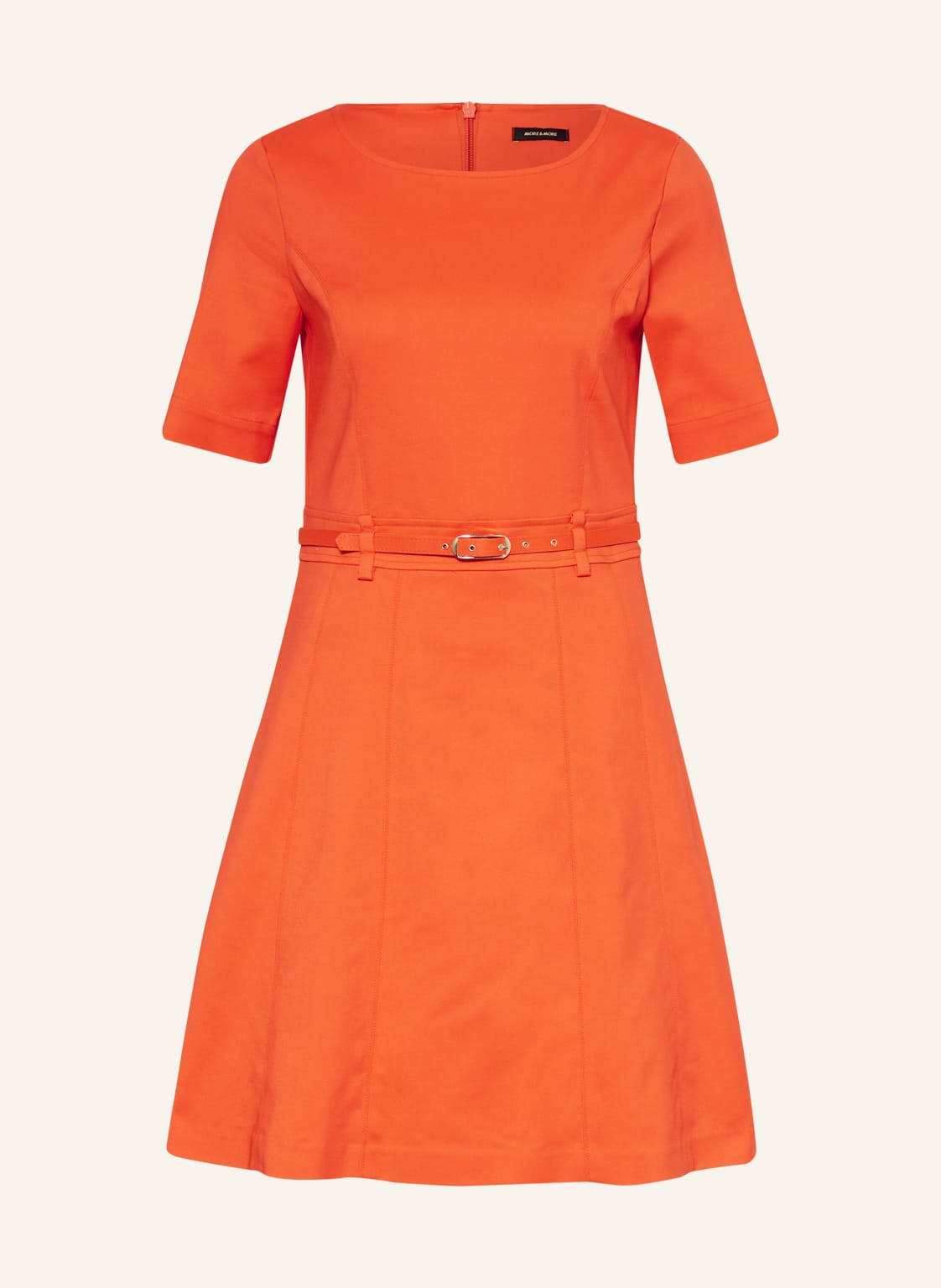 Image of More & More Kleid Mit 3/4-Arm orange