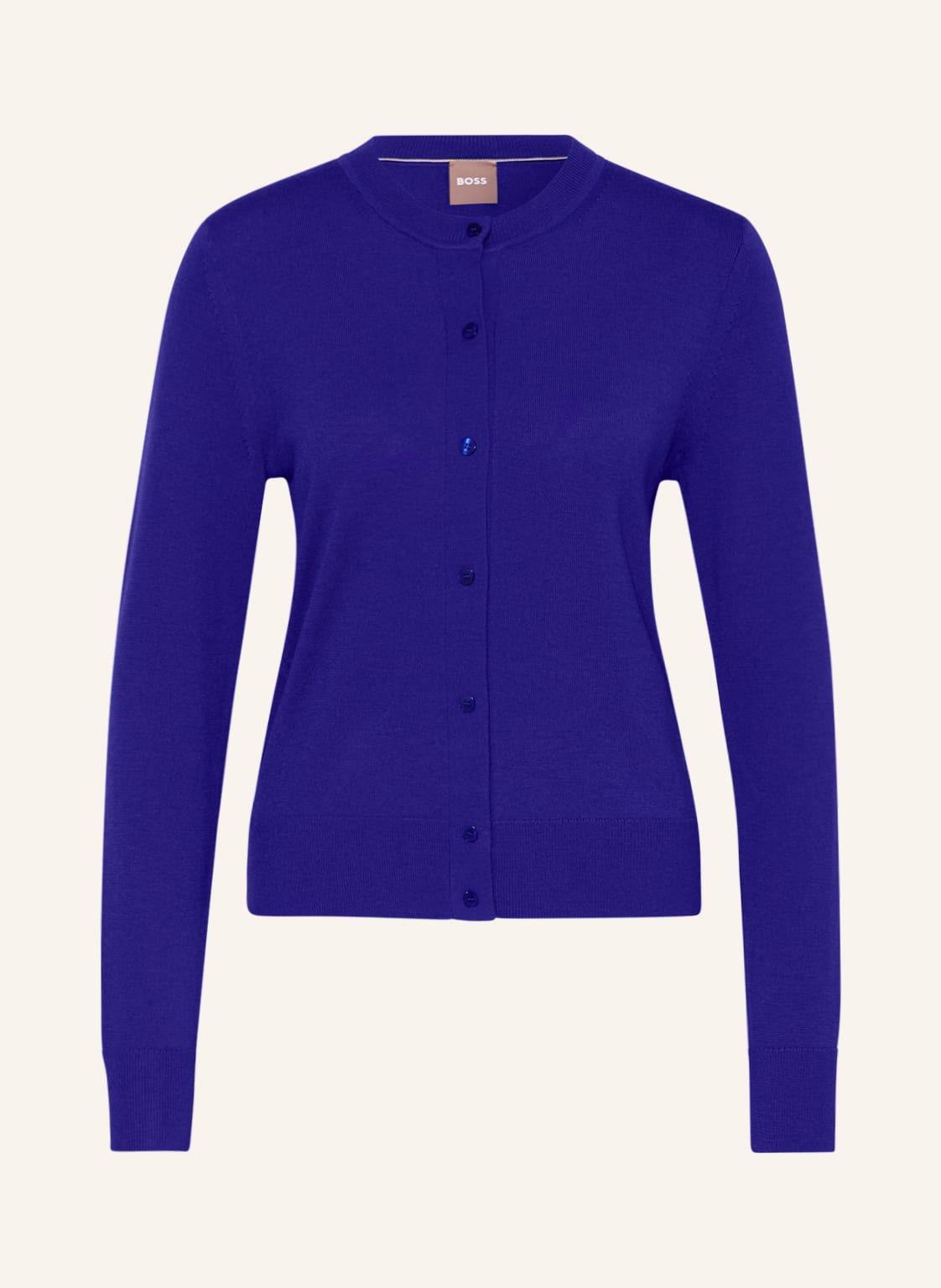 Image of Boss Strickjacke Fadenasi blau