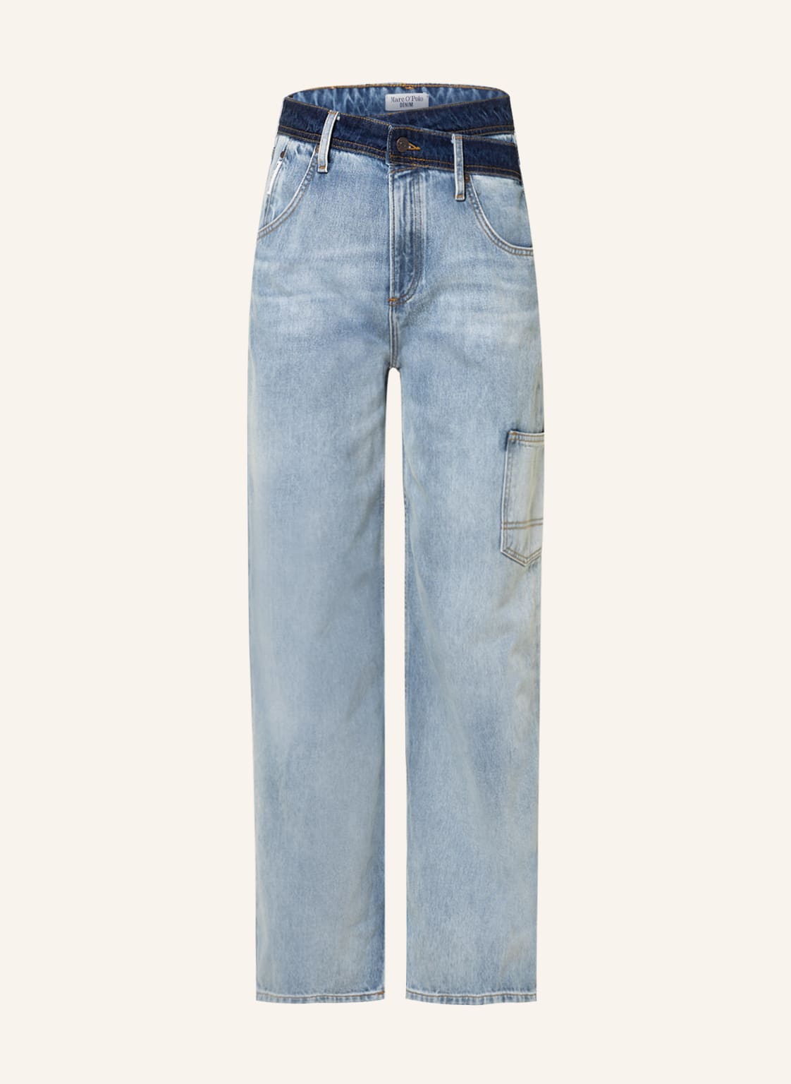 Image of Marc O'polo Denim Straight Jeans blau