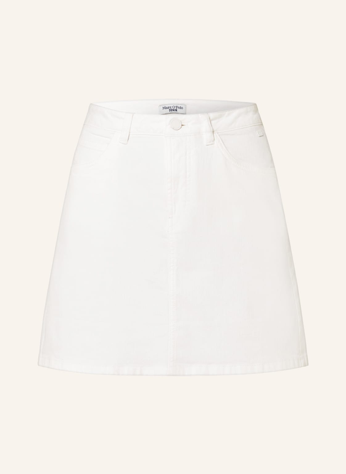 Image of Marc O'polo Denim Jeansrock weiss