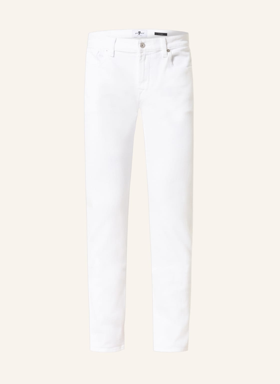 Image of 7 For All Mankind Jeans Slimmy Uni Slim Fit weiss
