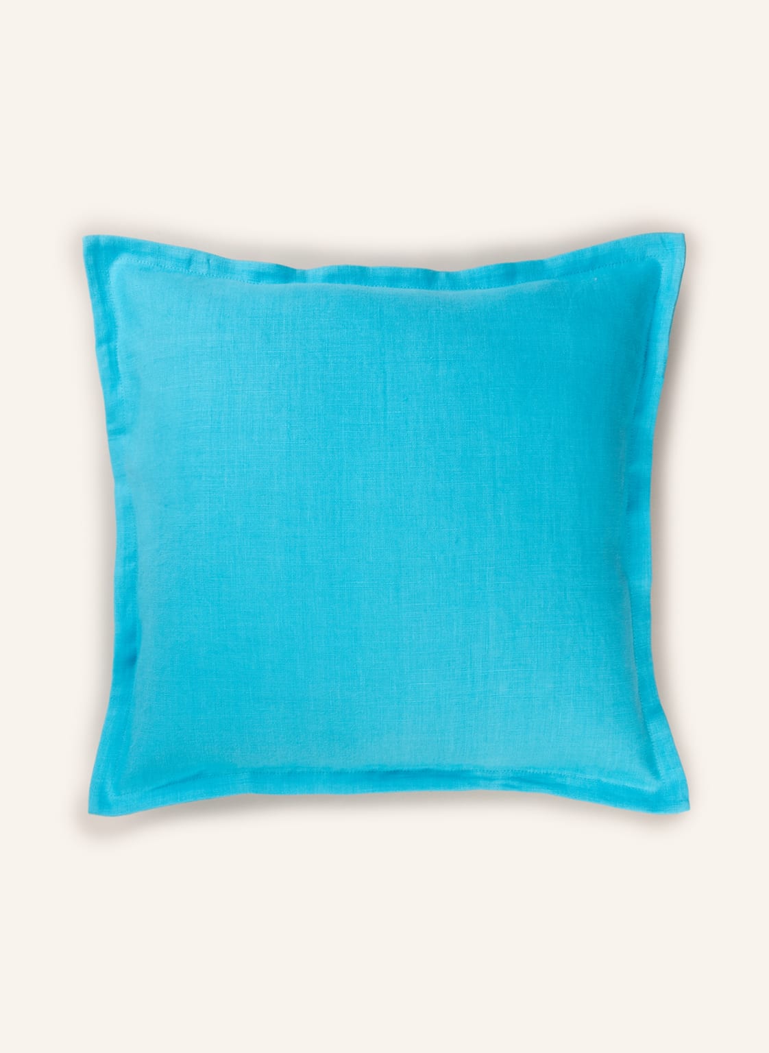 Image of Eb Home Dekokissenhülle Aus Leinen blau