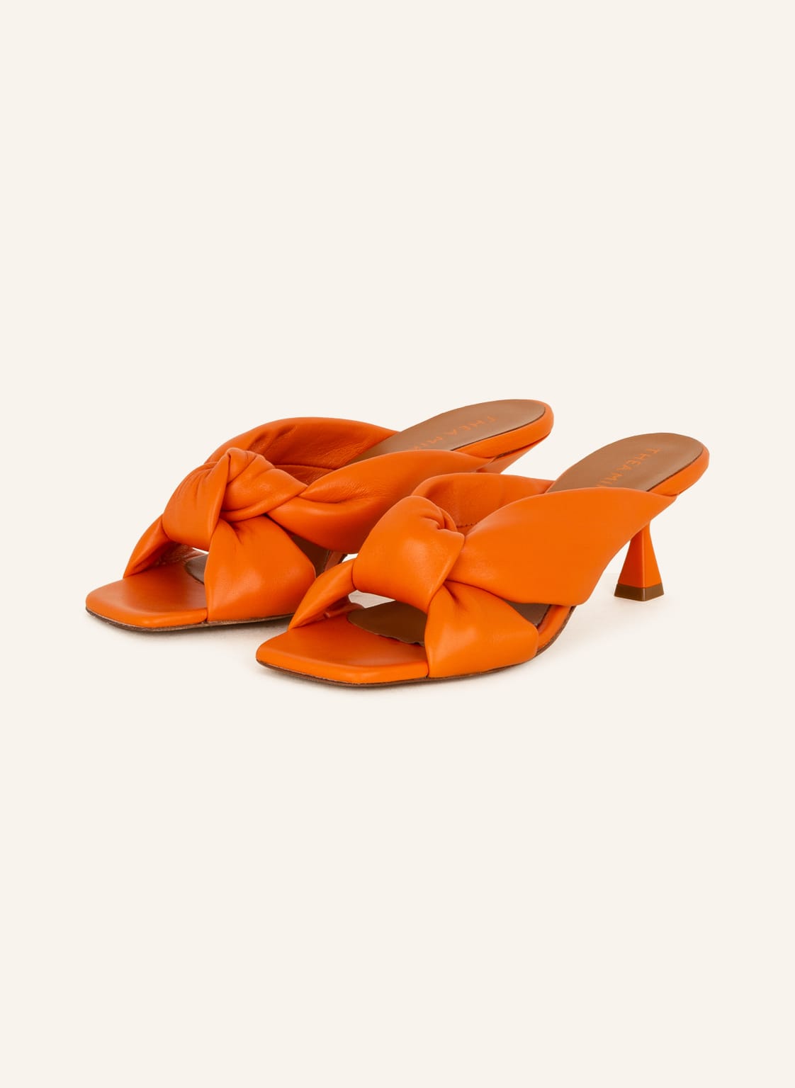 Image of Thea Mika Mules orange