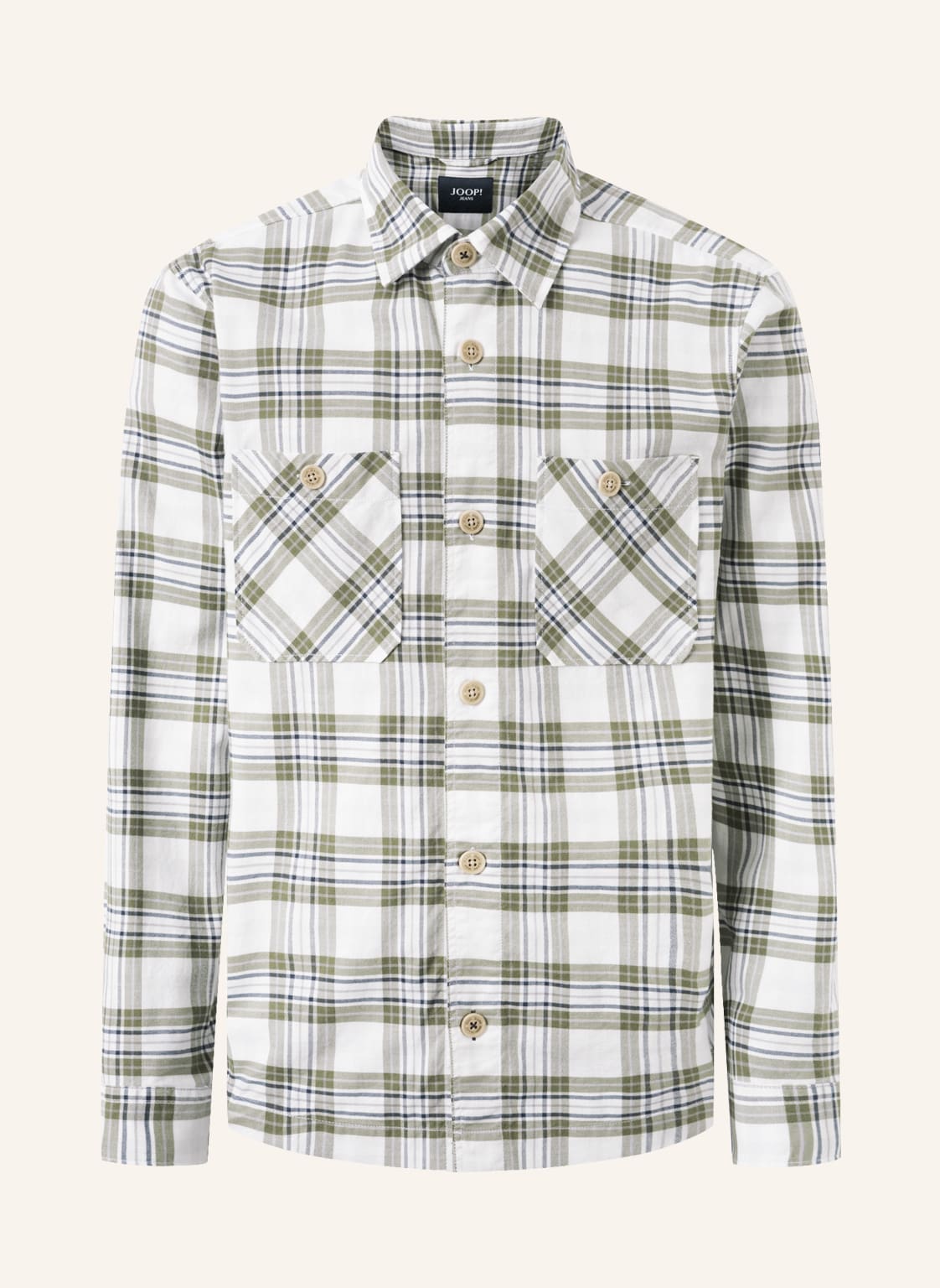 Image of Joop! Jeans Hemd Haper Regular Fit gruen