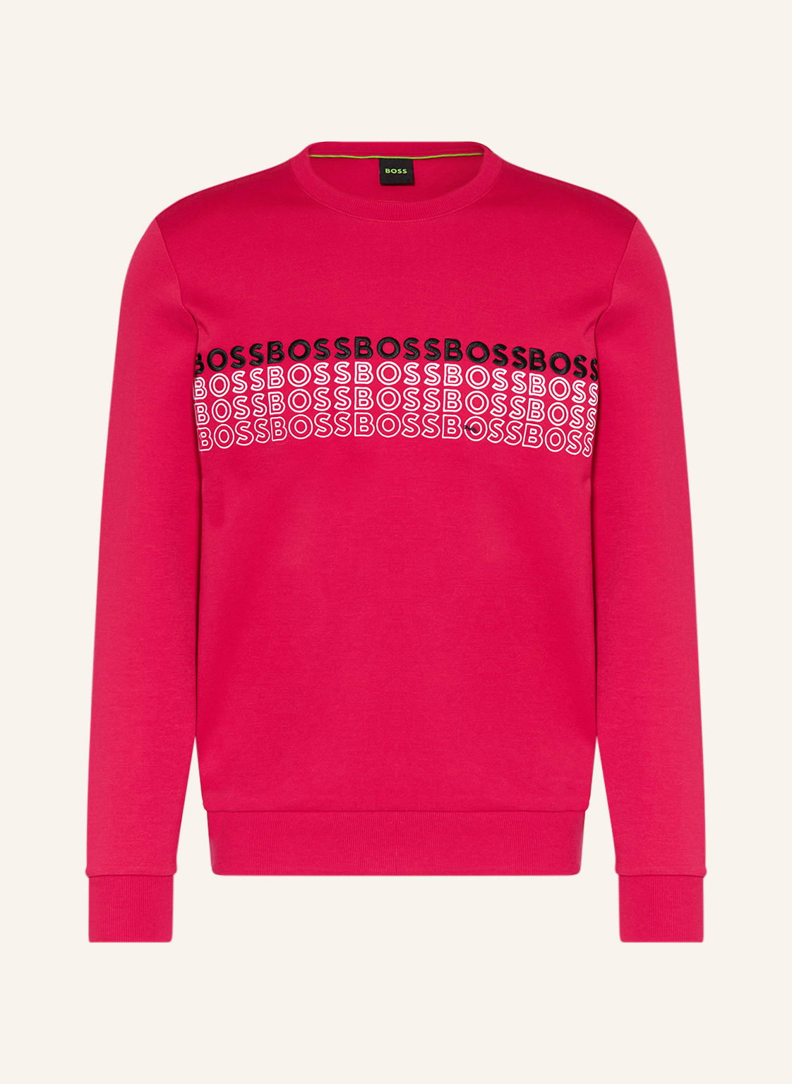 Image of Boss Sweatshirt Salbo rot