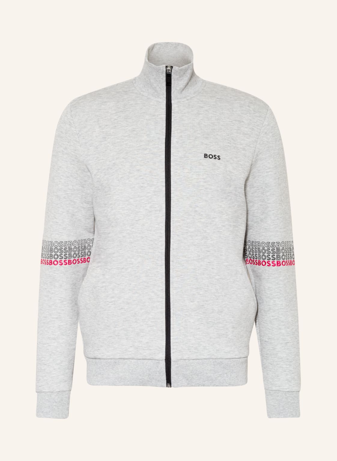 Image of Boss Sweatjacke Skaz grau