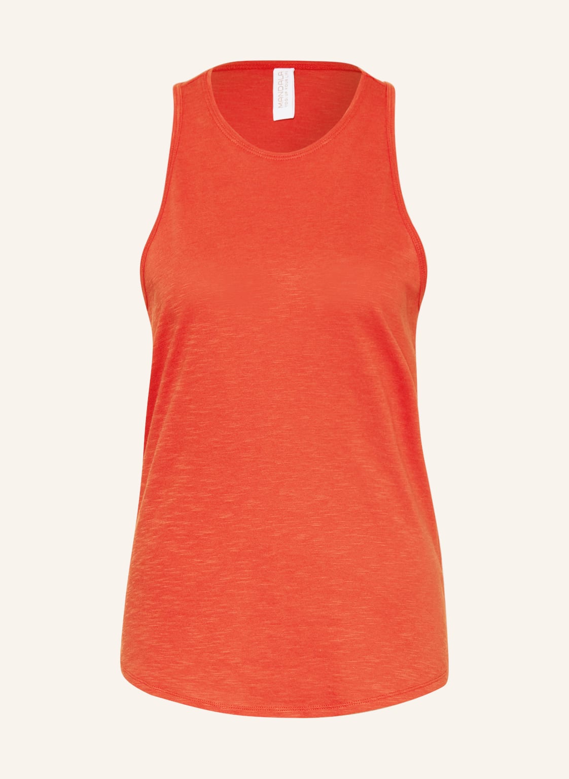 Image of Mandala Yoga-Top orange