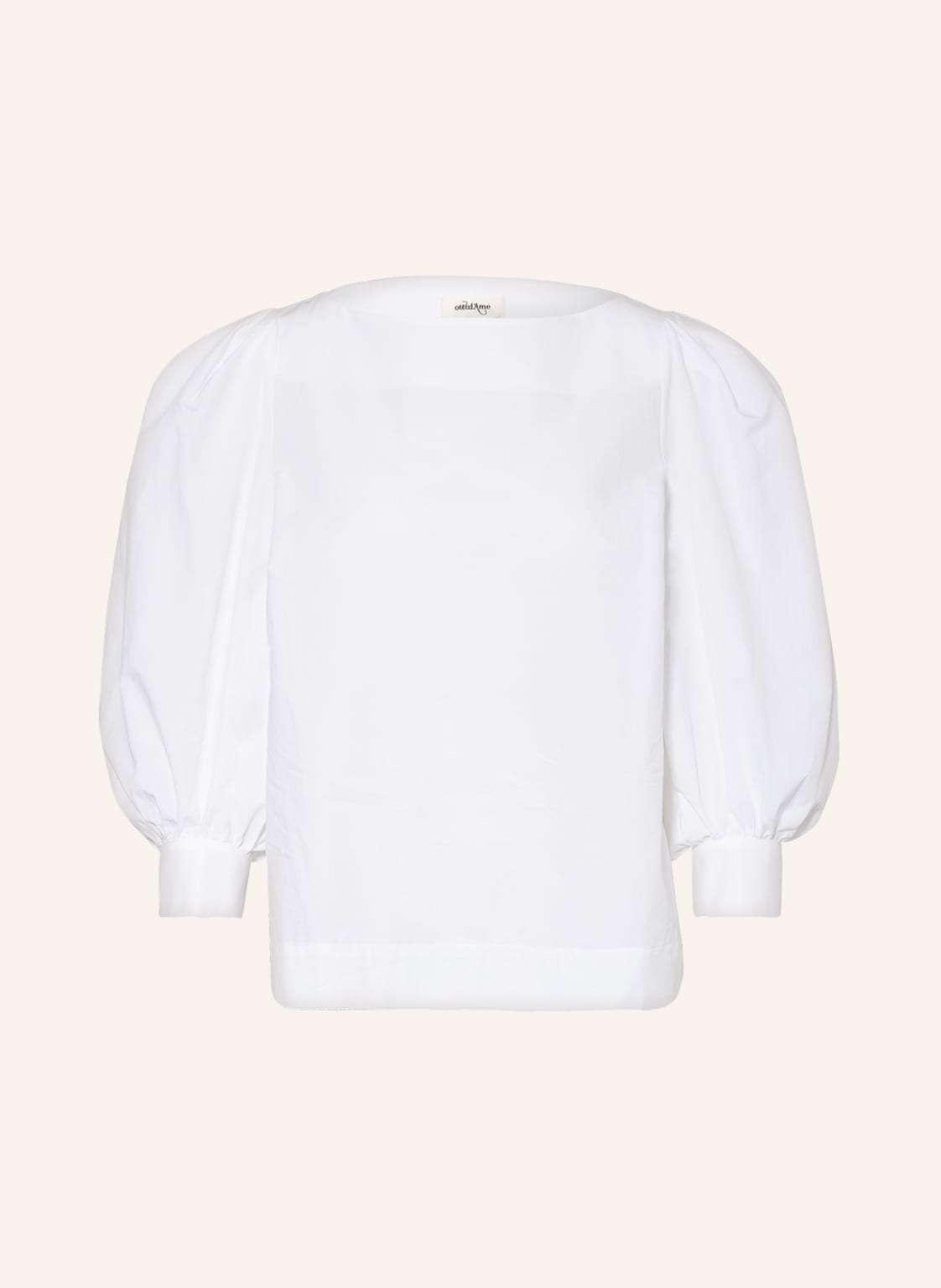 Image of Ottod'ame Blusenshirt Mit 3/4-Arm weiss