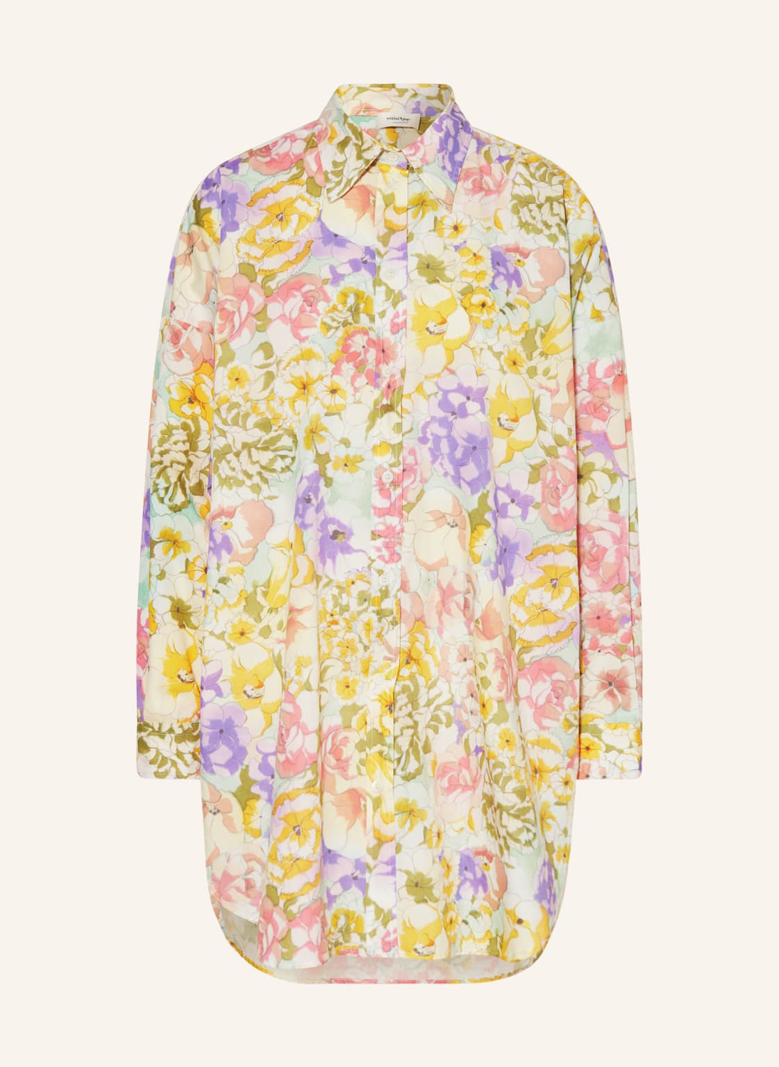 Image of Ottod'ame Oversized-Hemdbluse pink