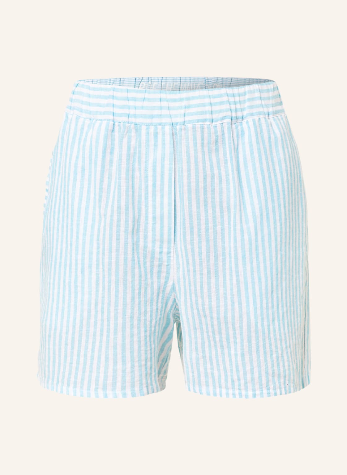 Image of Ottod'ame Shorts Mit Leinen blau