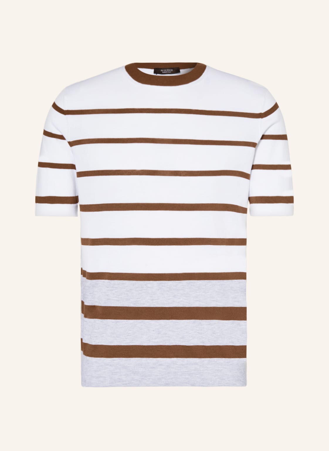 Image of Peserico Strickshirt weiss