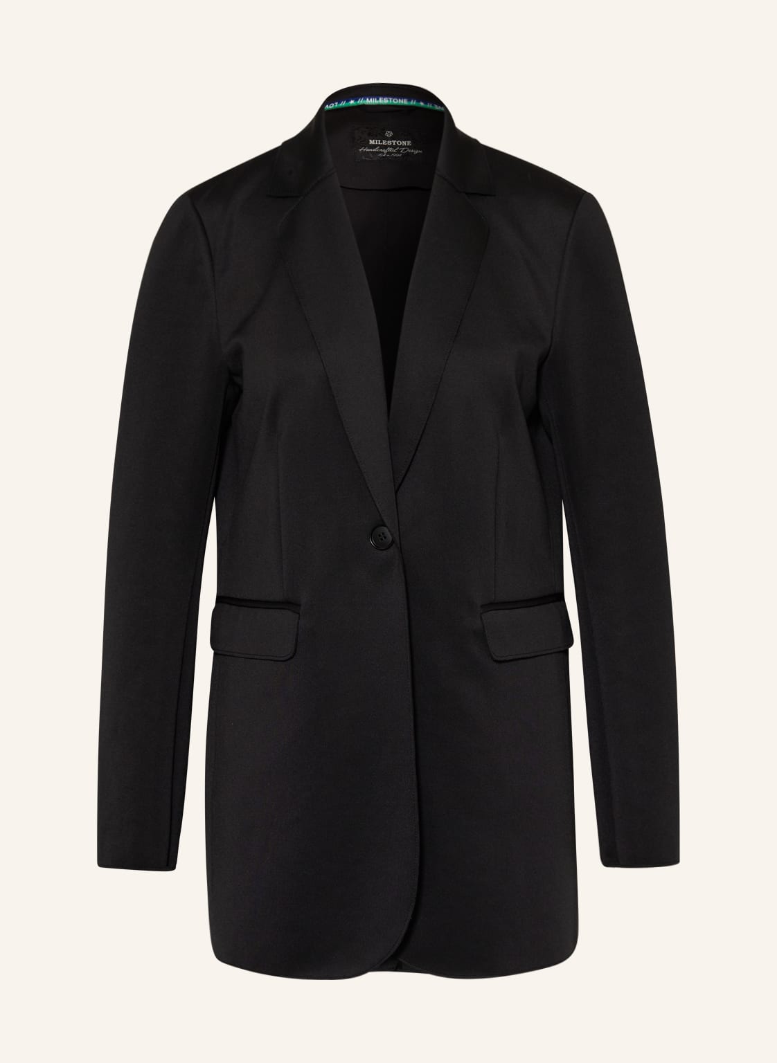Image of Milestone Jerseyblazer Melly schwarz