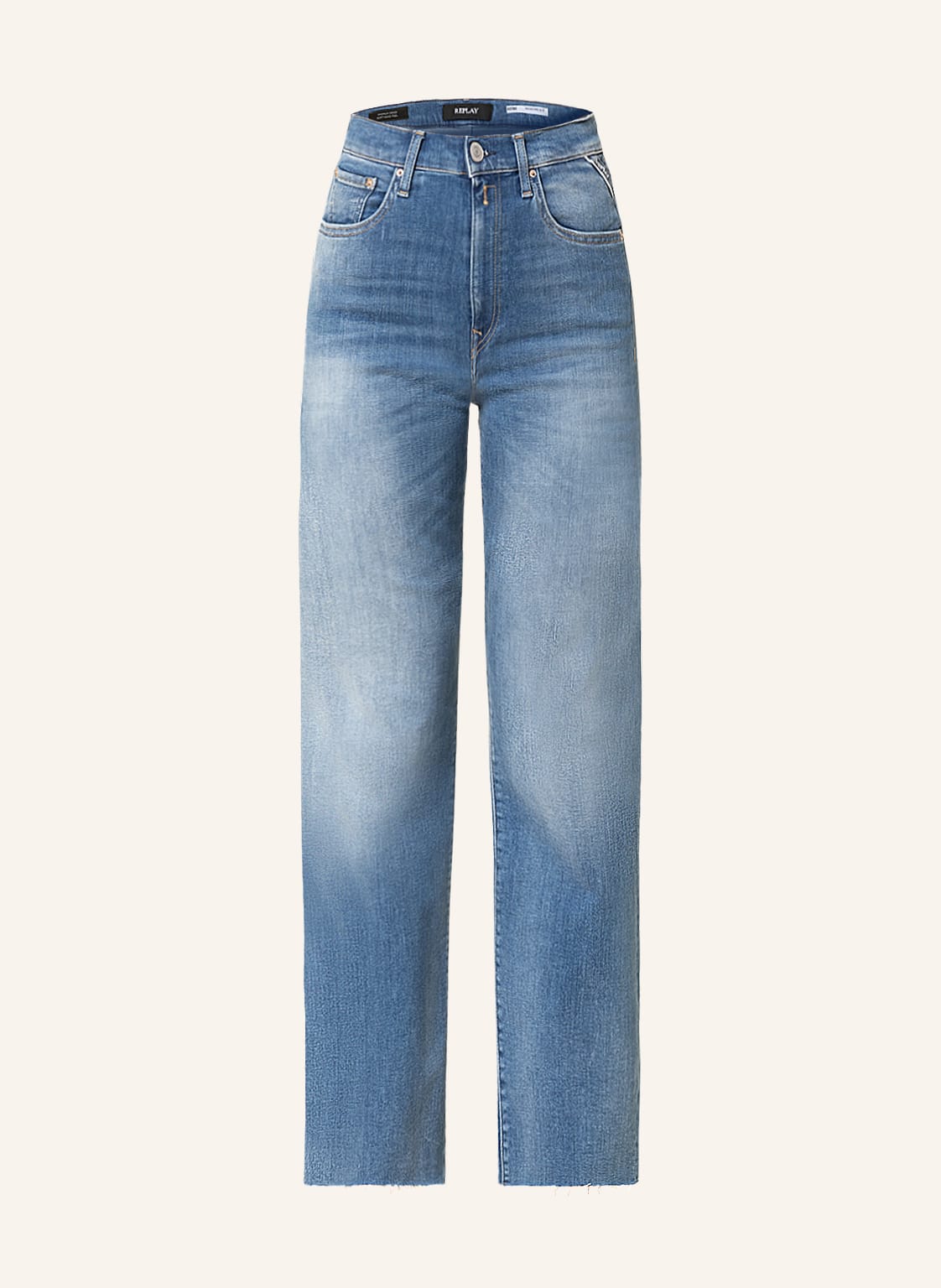 Image of Replay Flared Jeans Reyne blau