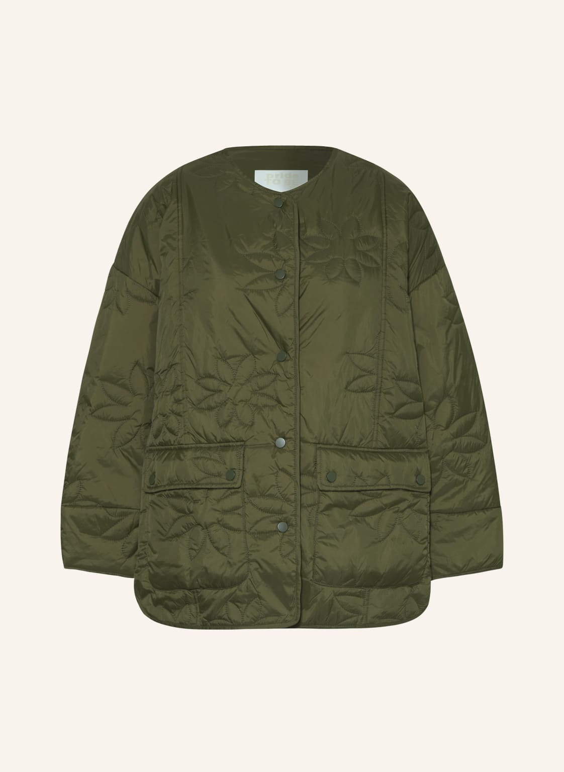 Image of Pride To Be Steppjacke gruen