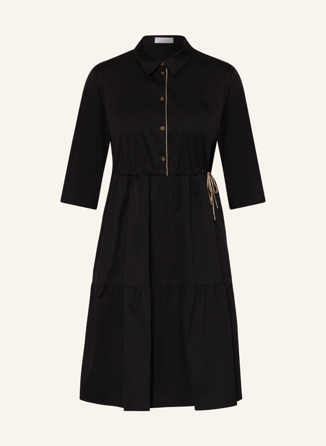 Image of Cinque Kleid Cidock Mit 3/4-Arm schwarz