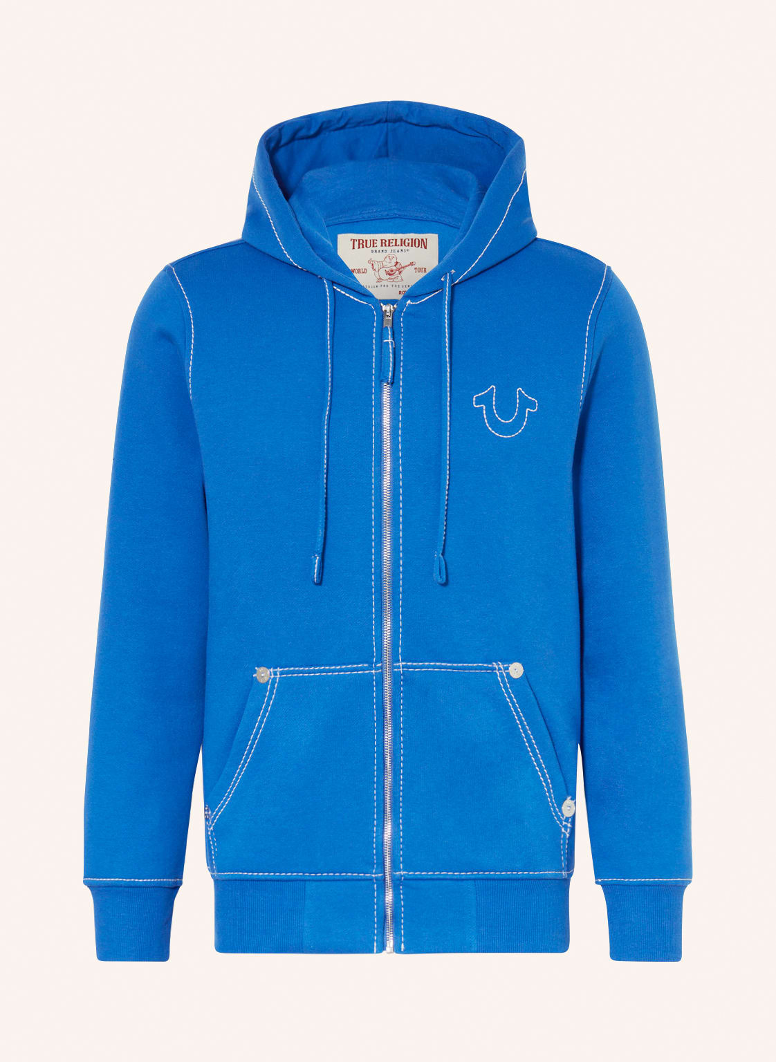 Image of True Religion Sweatjacke Viktoria blau