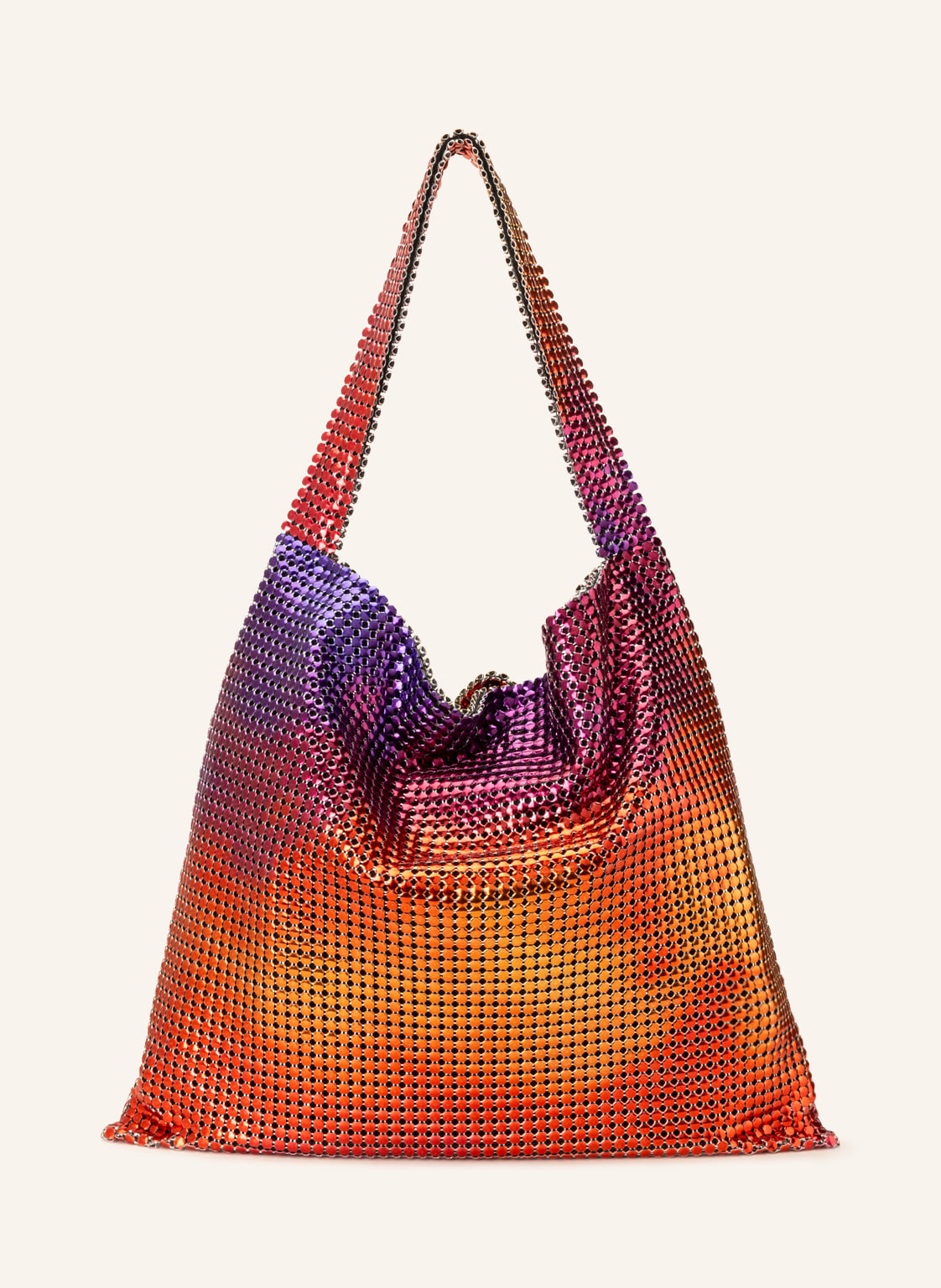 Image of Paco Rabanne Shopper Pixel violett