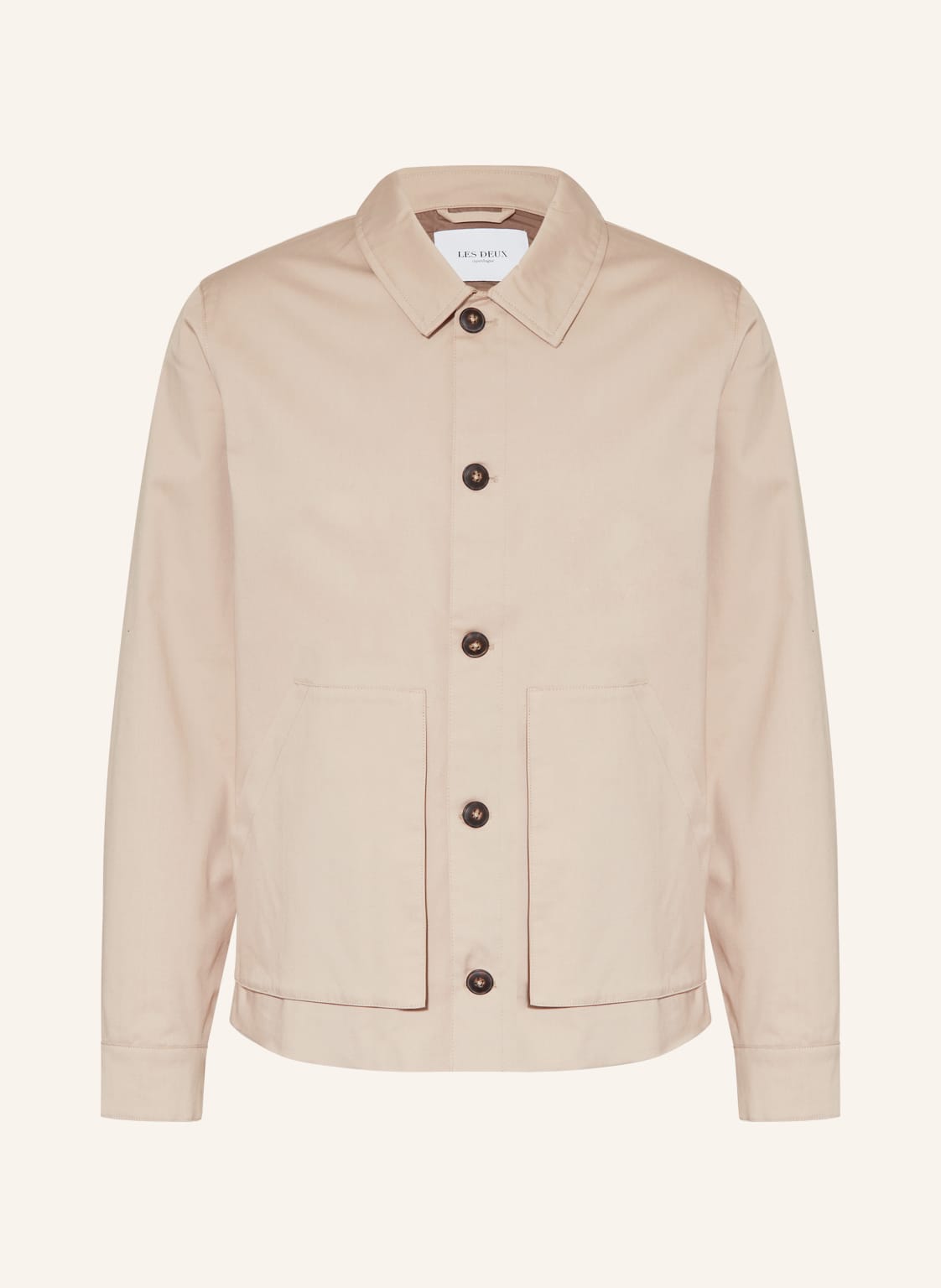 Image of Les Deux Overjacket Maine beige