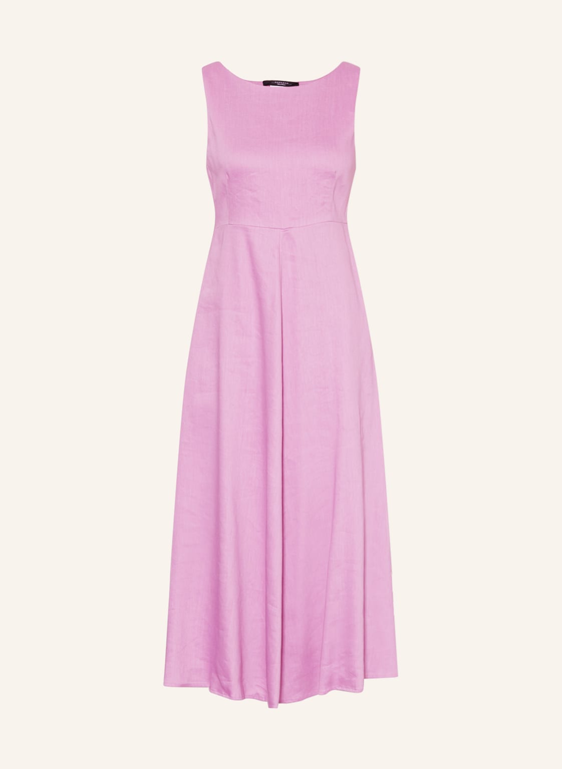 Image of Weekend Maxmara Kleid Scafati Mit Leinen violett