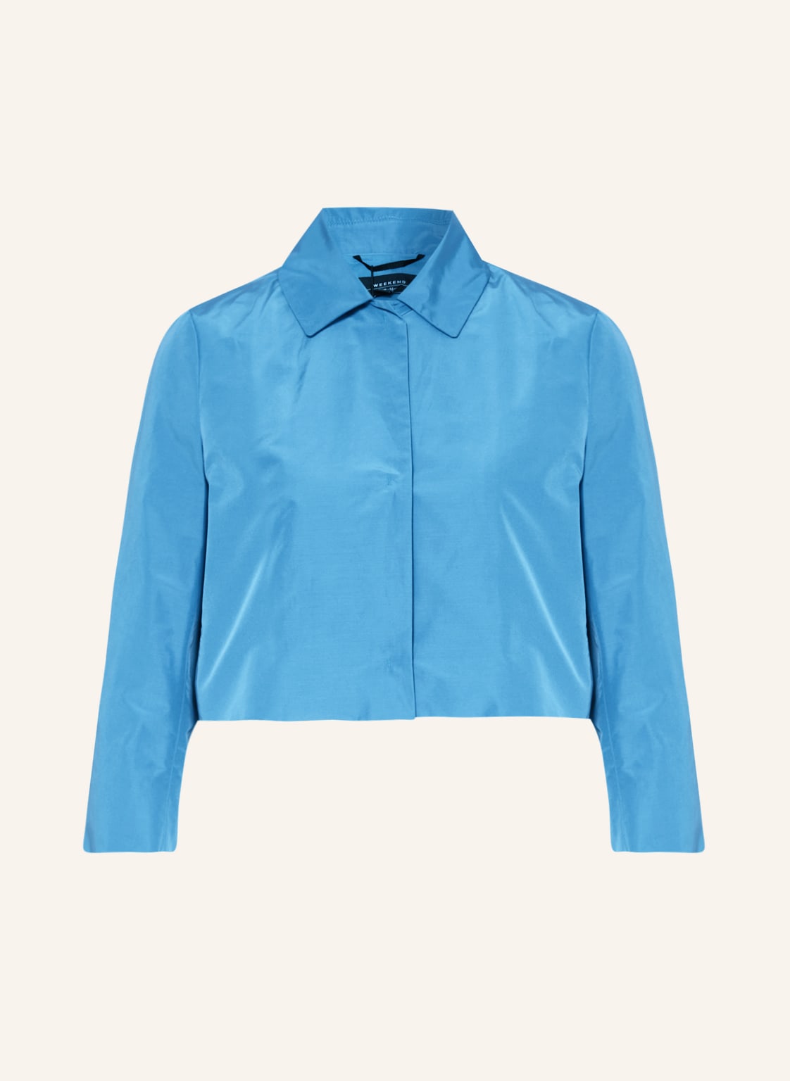 Image of Weekend Maxmara Cropped-Blazer Candida blau