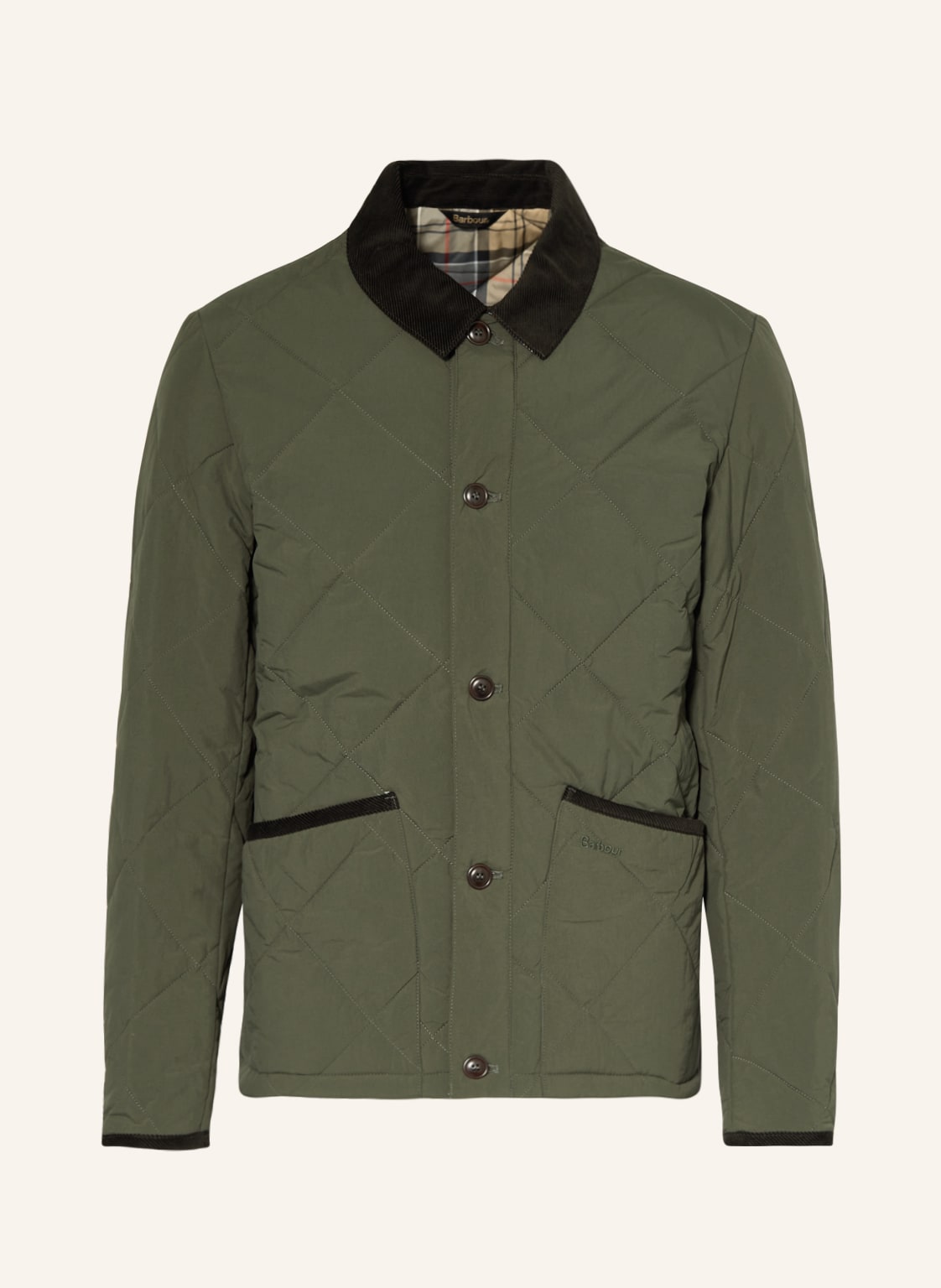 Image of Barbour Steppjacke Colindale gruen