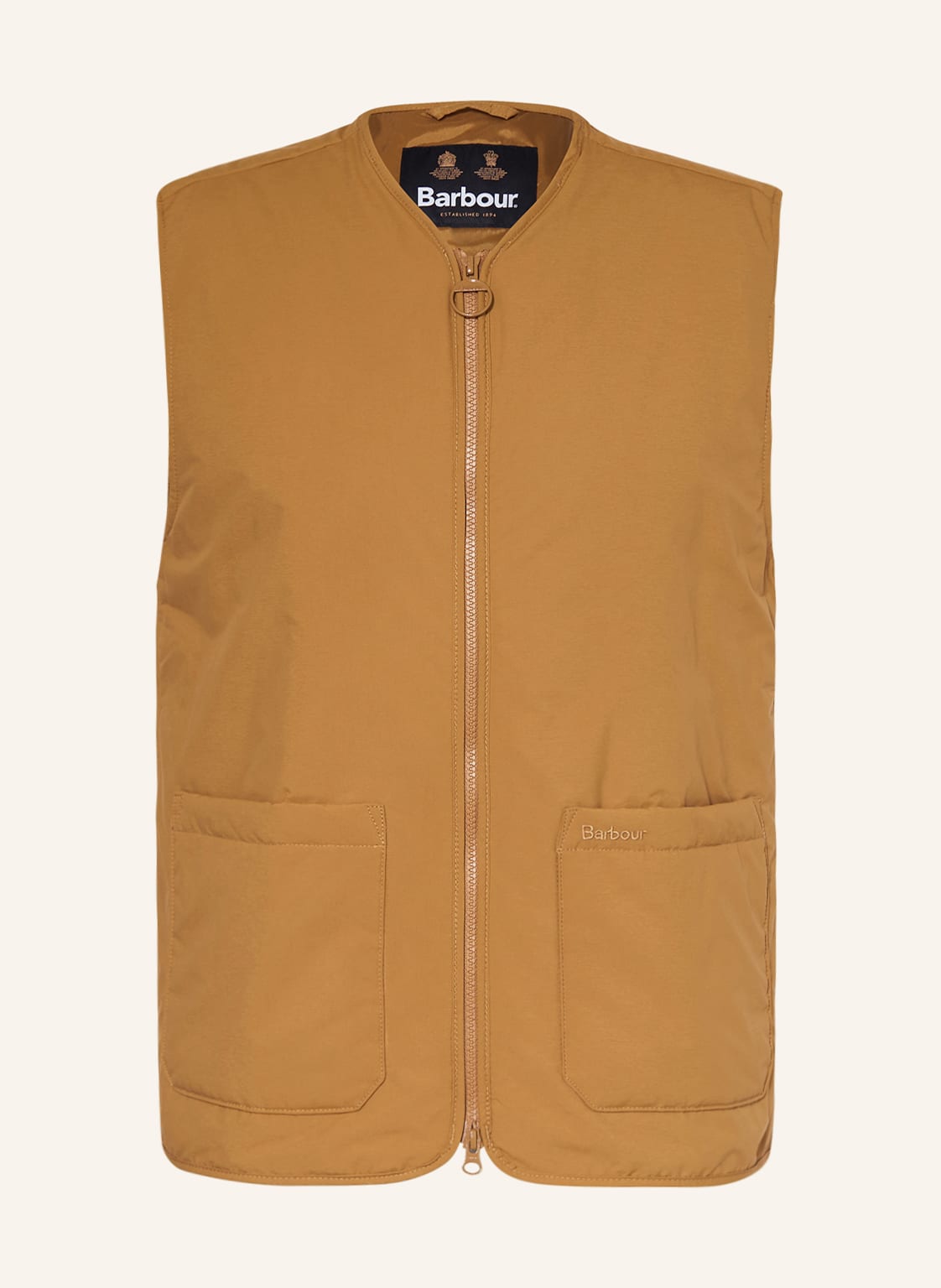 Image of Barbour Weste Harpen beige