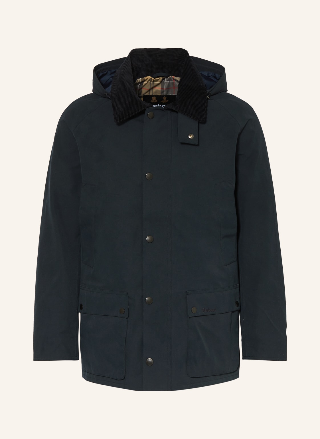 Image of Barbour Parka Ashby blau