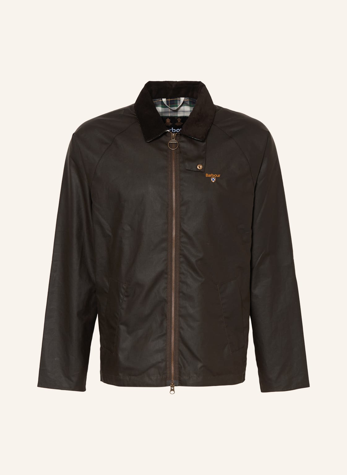 Image of Barbour Jacke Wax gruen