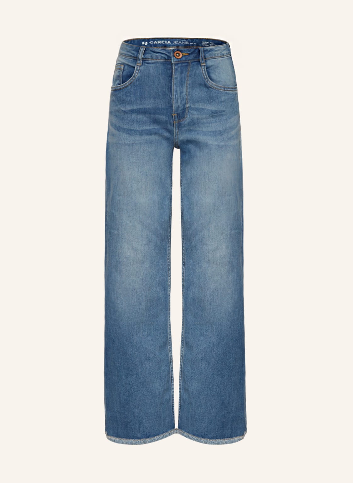 Image of Garcia Jeans Anne May Wide Fit blau