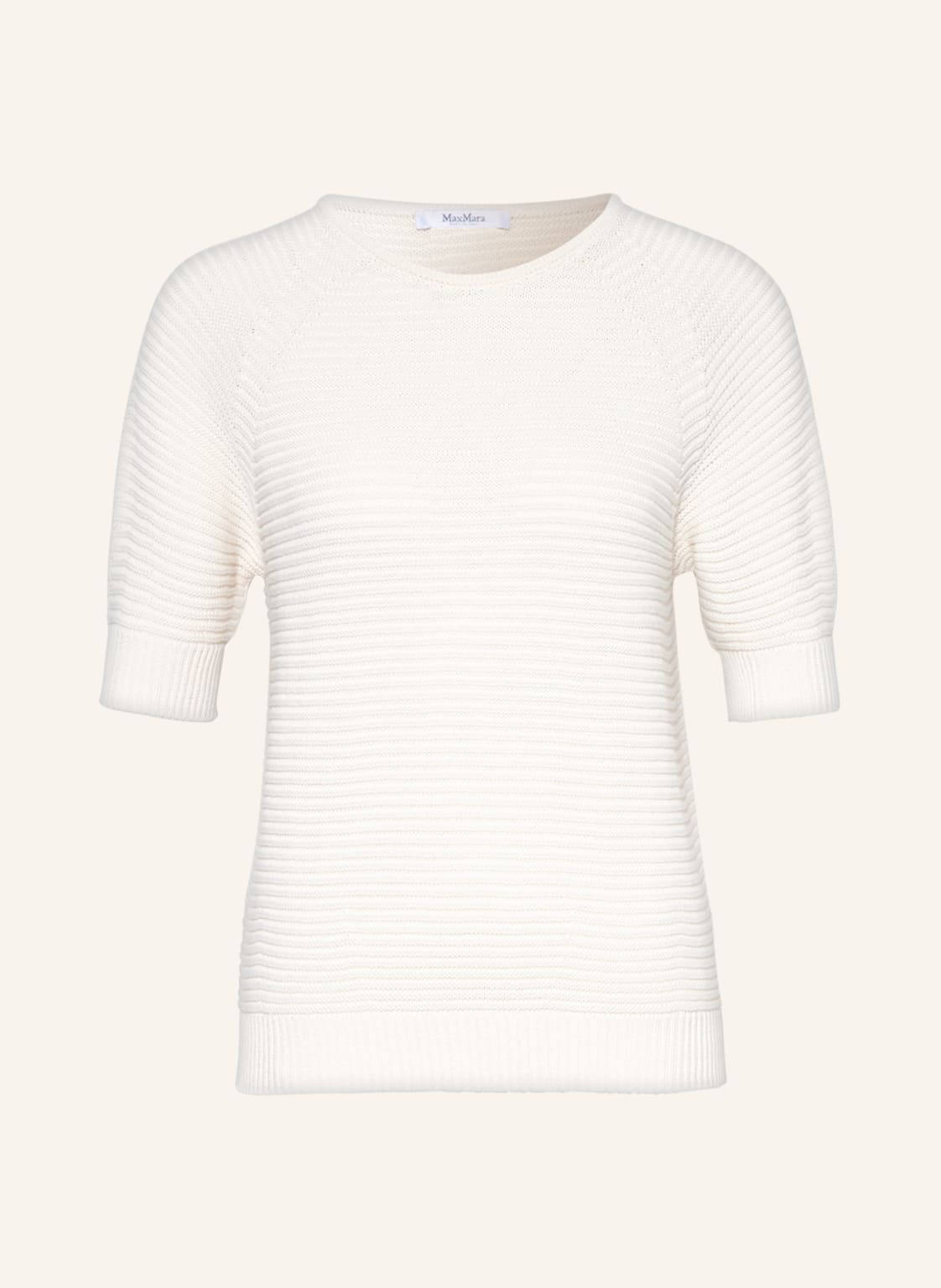 Image of Max Mara Strickshirt weiss