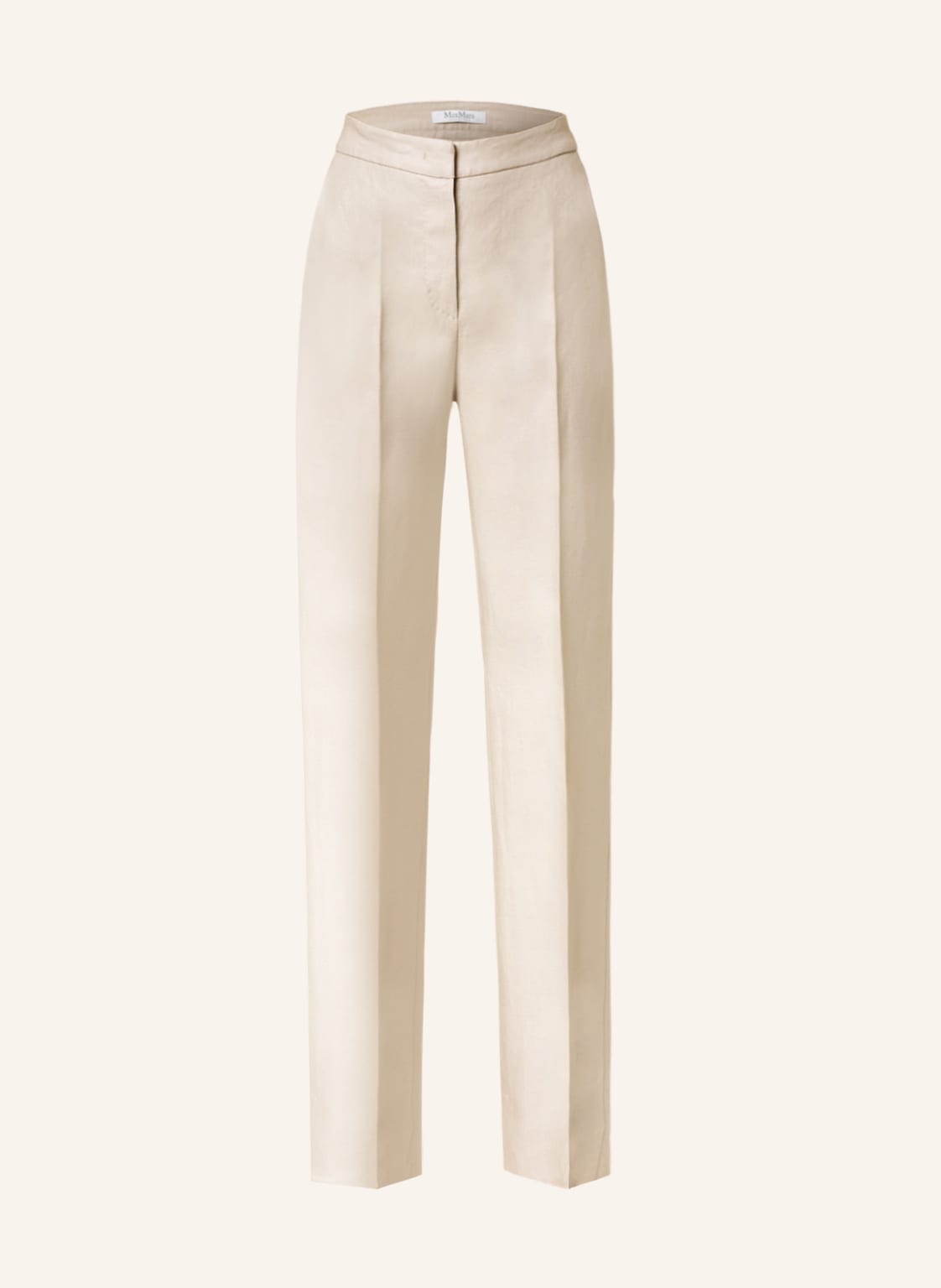 Image of Max Mara Leinenhose Zarelia beige