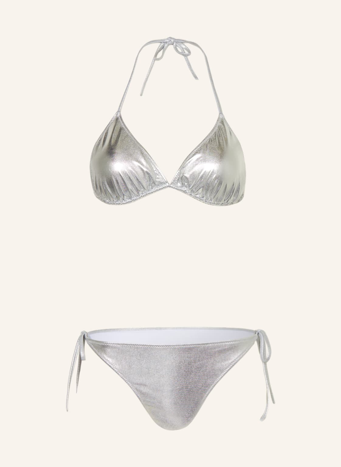 Image of Jetset Triangel-Bikini Bella silber