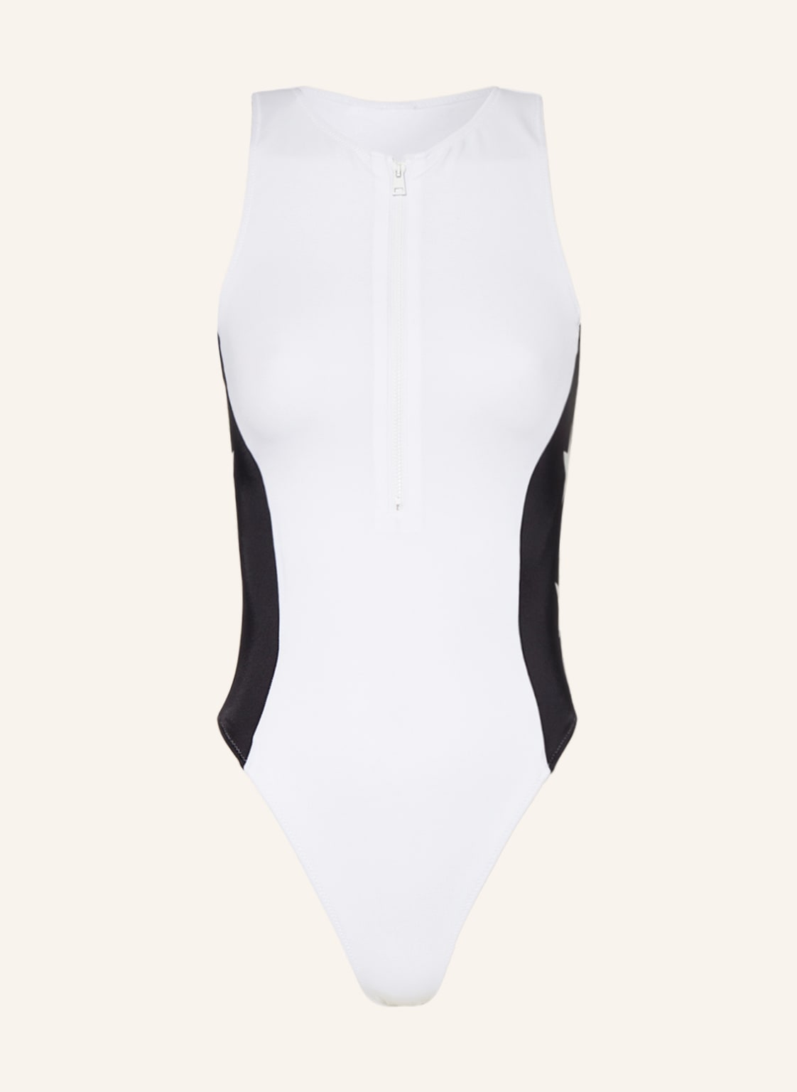 Image of Jetset High-Neck-Badeanzug Laura schwarz