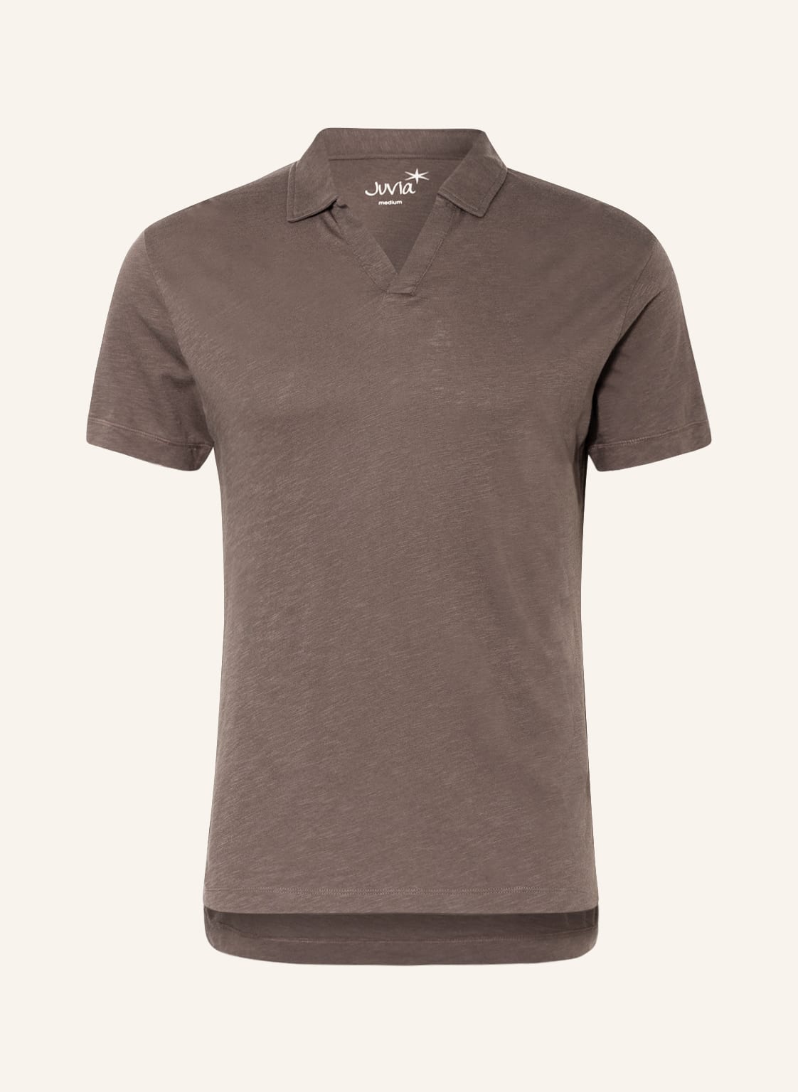 Image of Juvia Jersey-Poloshirt braun