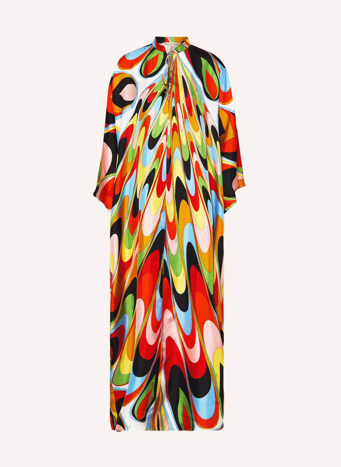 Image of Pucci Seidenkaftan schwarz