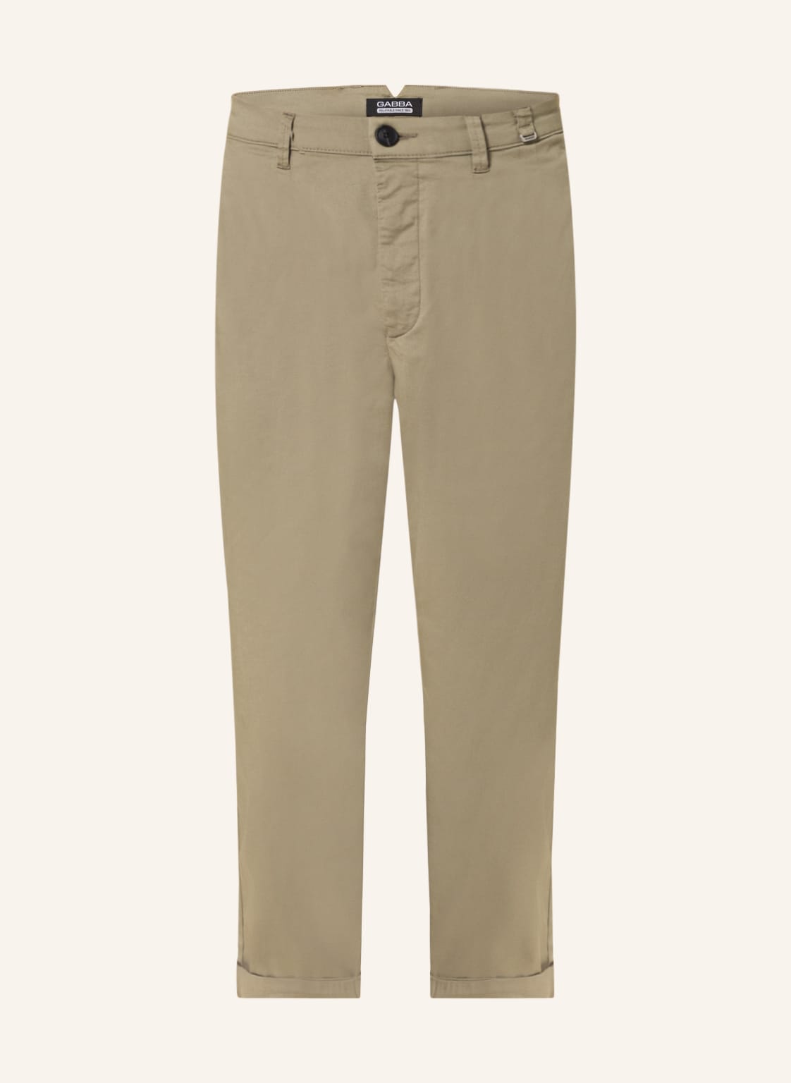 Image of Gabba Chino Firenze Relaxed Tapered Fit gruen